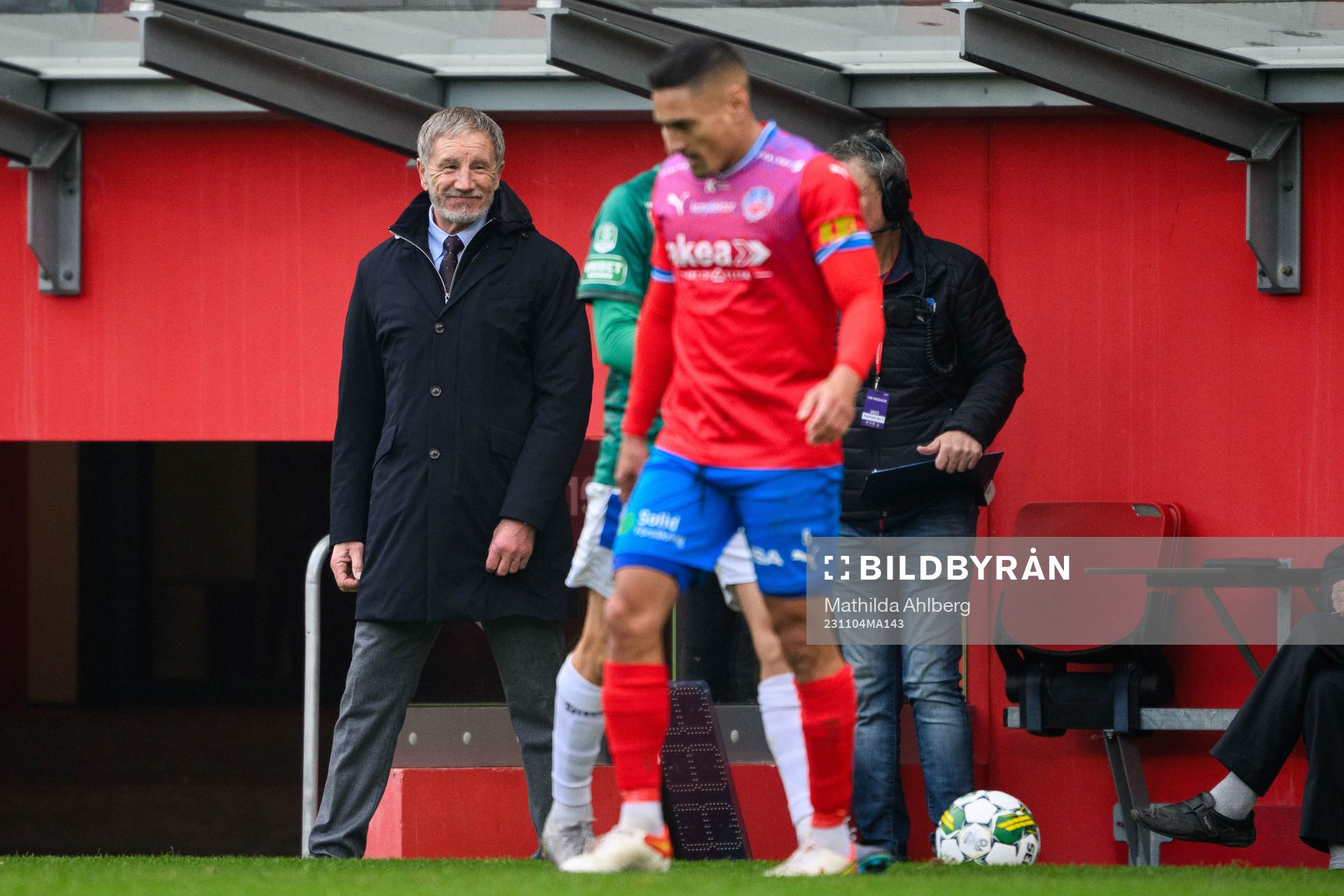 Helsingborgs tränare Stuart Baxter