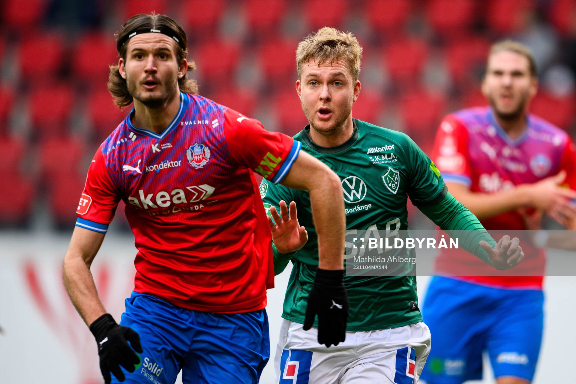 Helsingborgs Wilhelm Loeper och Brages Malte Persson