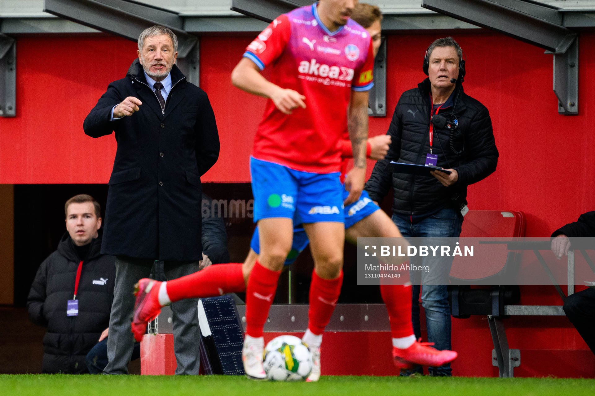 Helsingborgs tränare Stuart Baxter