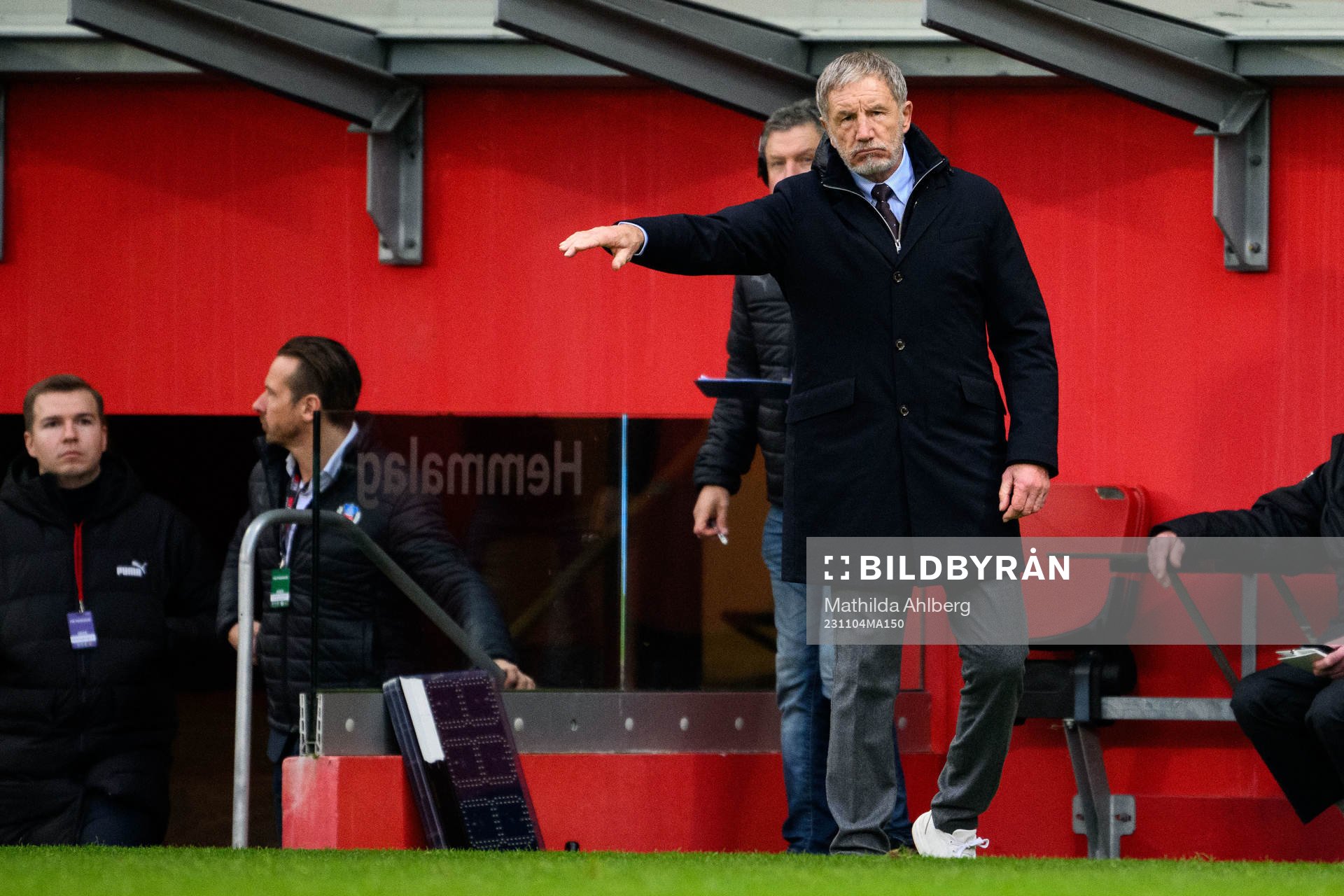 Helsingborgs tränare Stuart Baxter