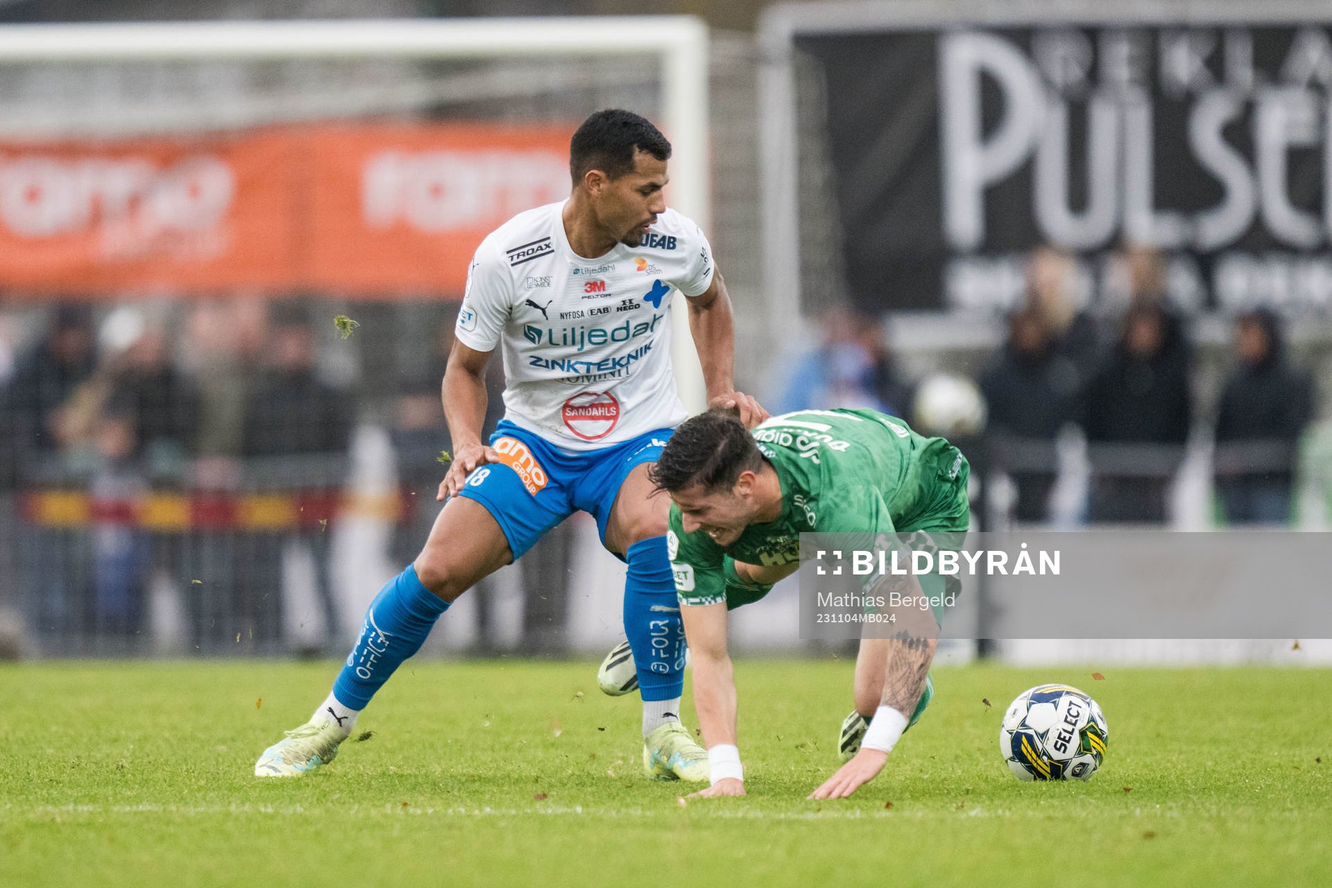 Värnamos Wenderson Oliveira do Nascimento och Hammarbys