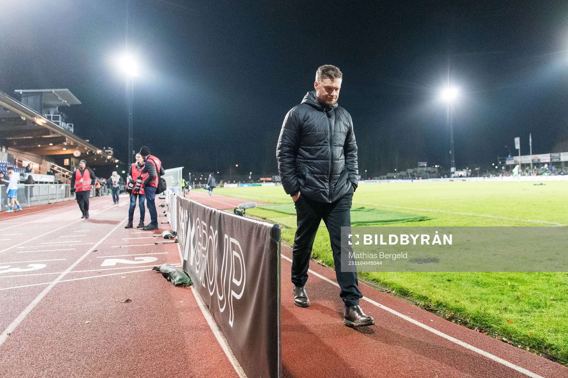 Värnamos tränare Kim Hellberg