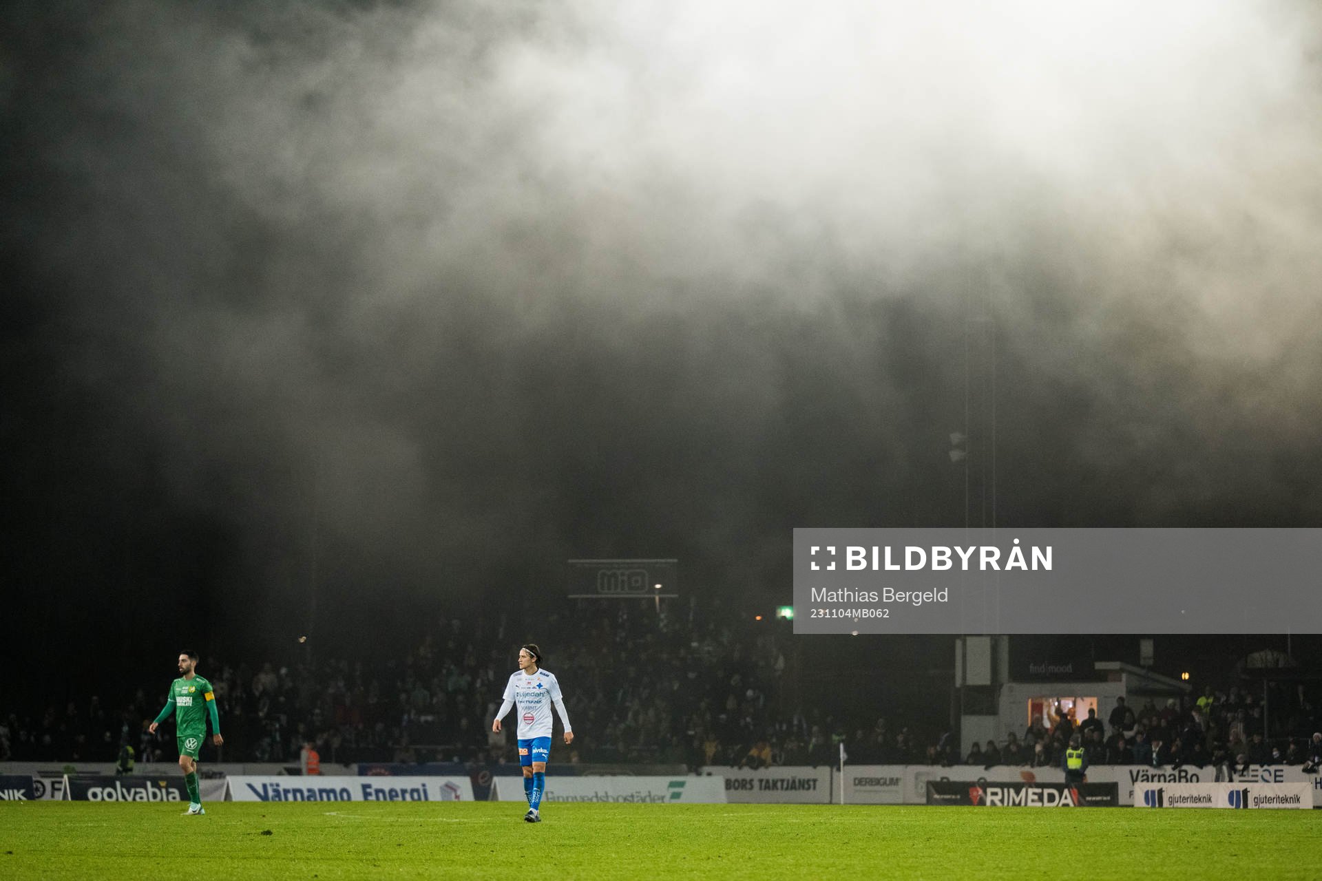Hammarbys Nahir Besara och Värnamos Simon Thern