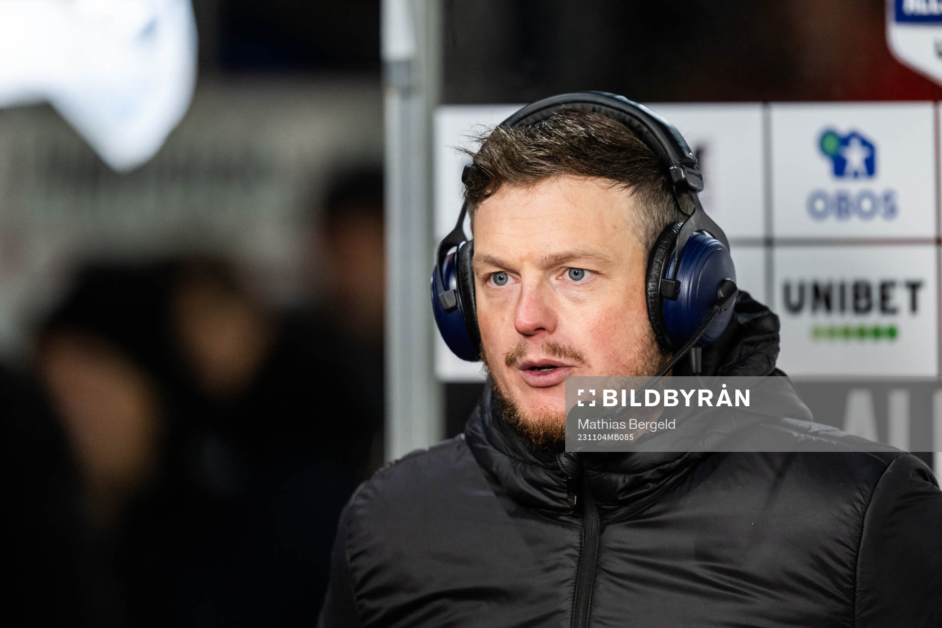 Värnamos tränare Kim Hellberg