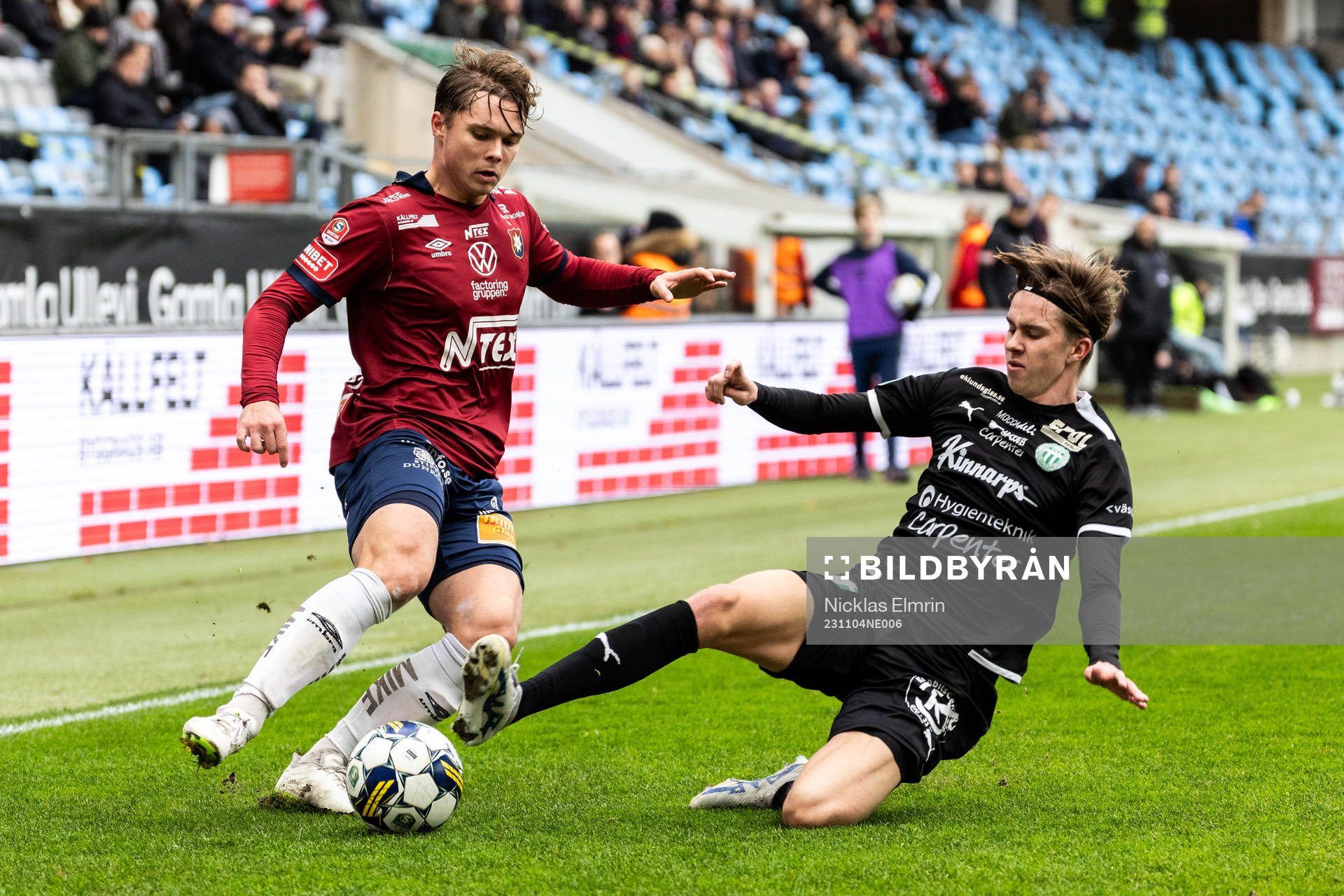 Örgrytes Linus Tagesson och Västerås SKs Max Larsson