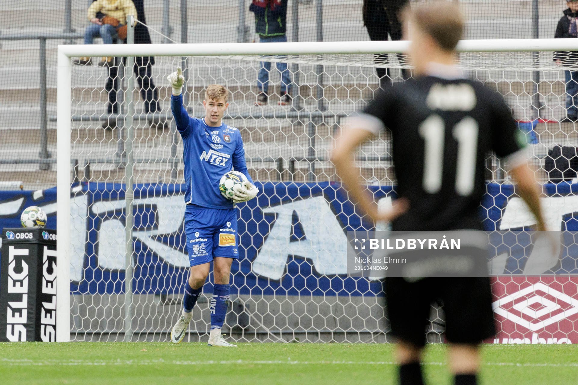 Örgrytes målvakt Mathias Nilsson