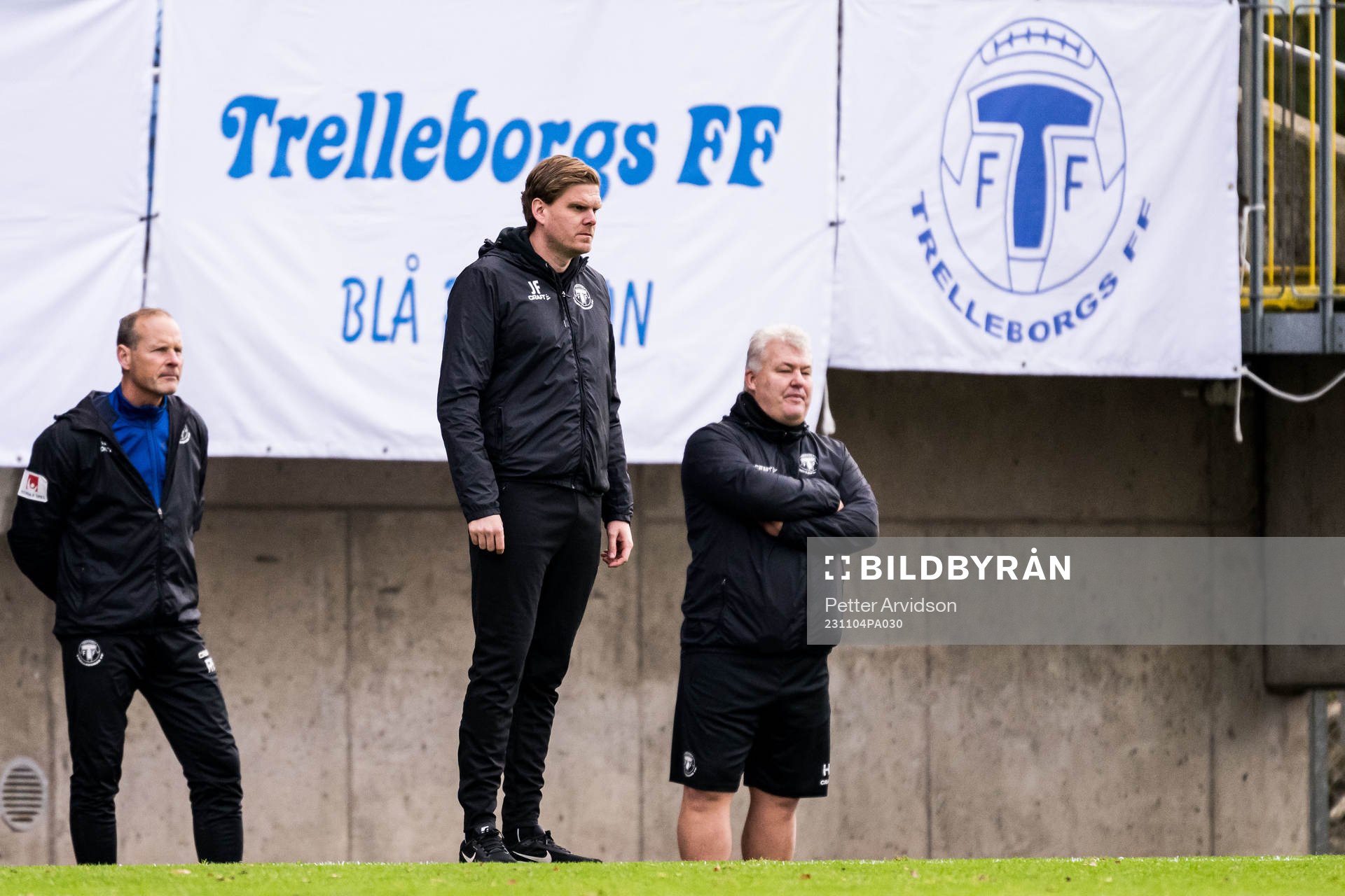 Trelleborgs tränare Joakim Felldin