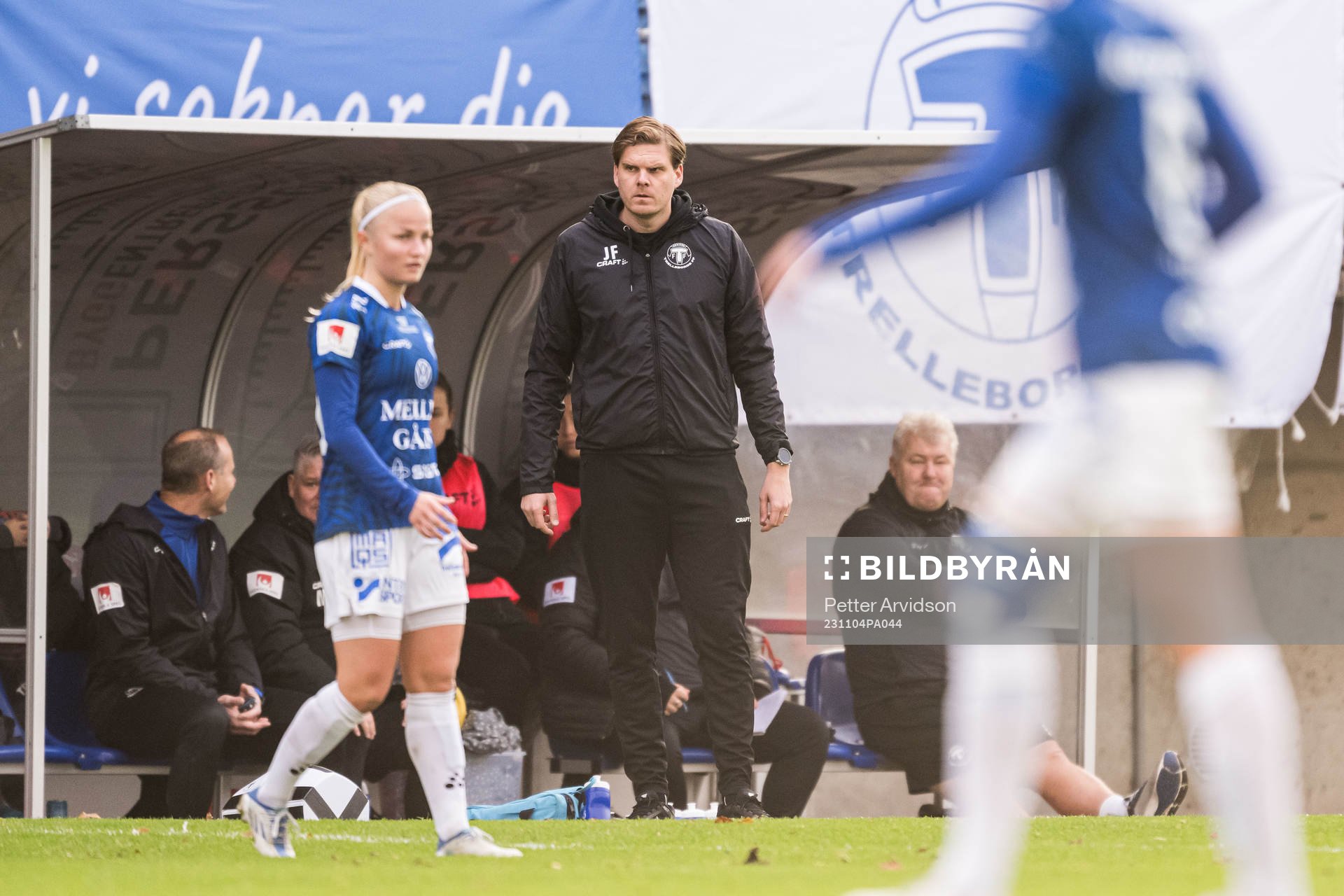 Trelleborgs tränare Joakim Felldin