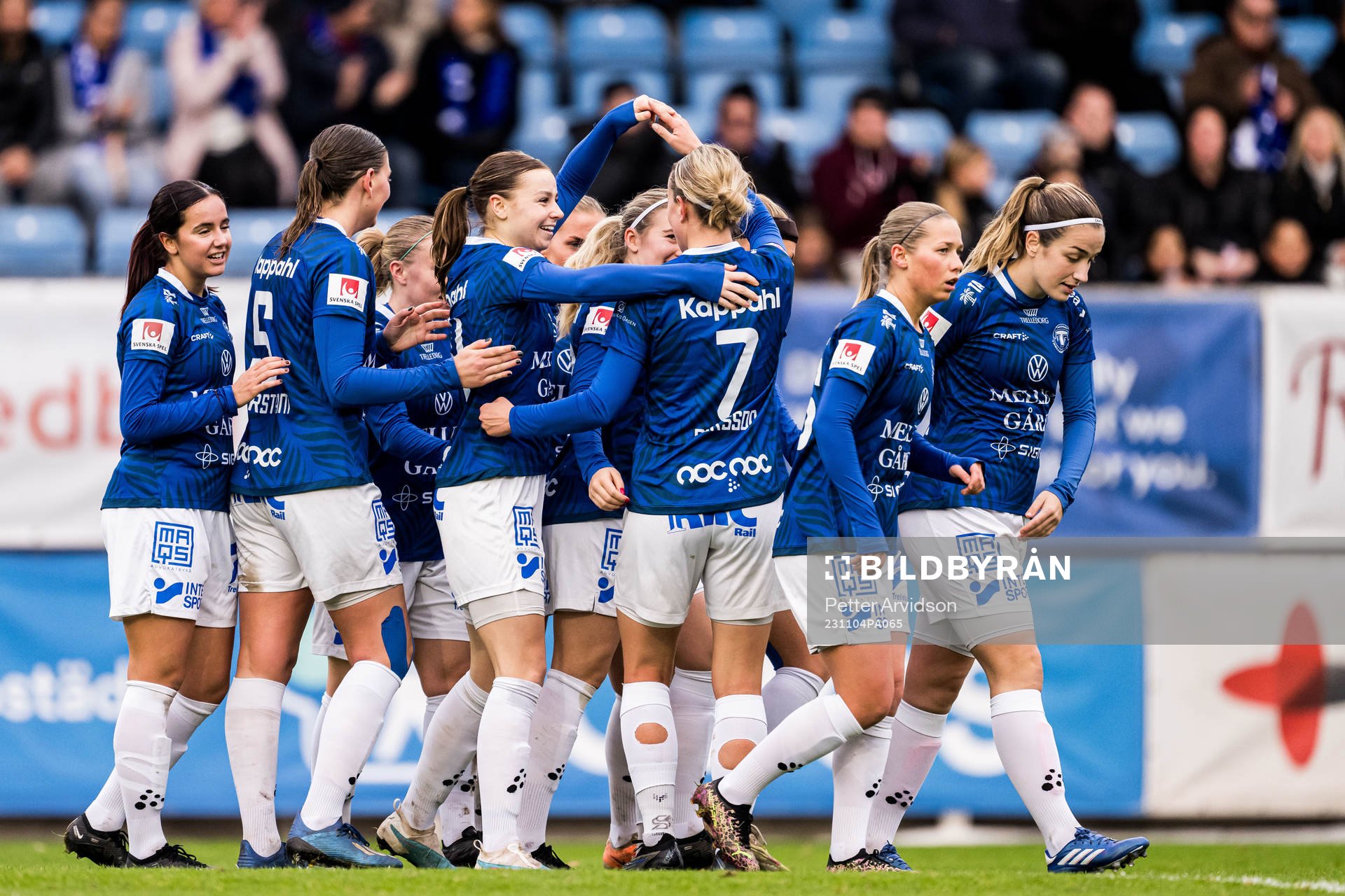 Trelleborgs Alice Egnér jublar