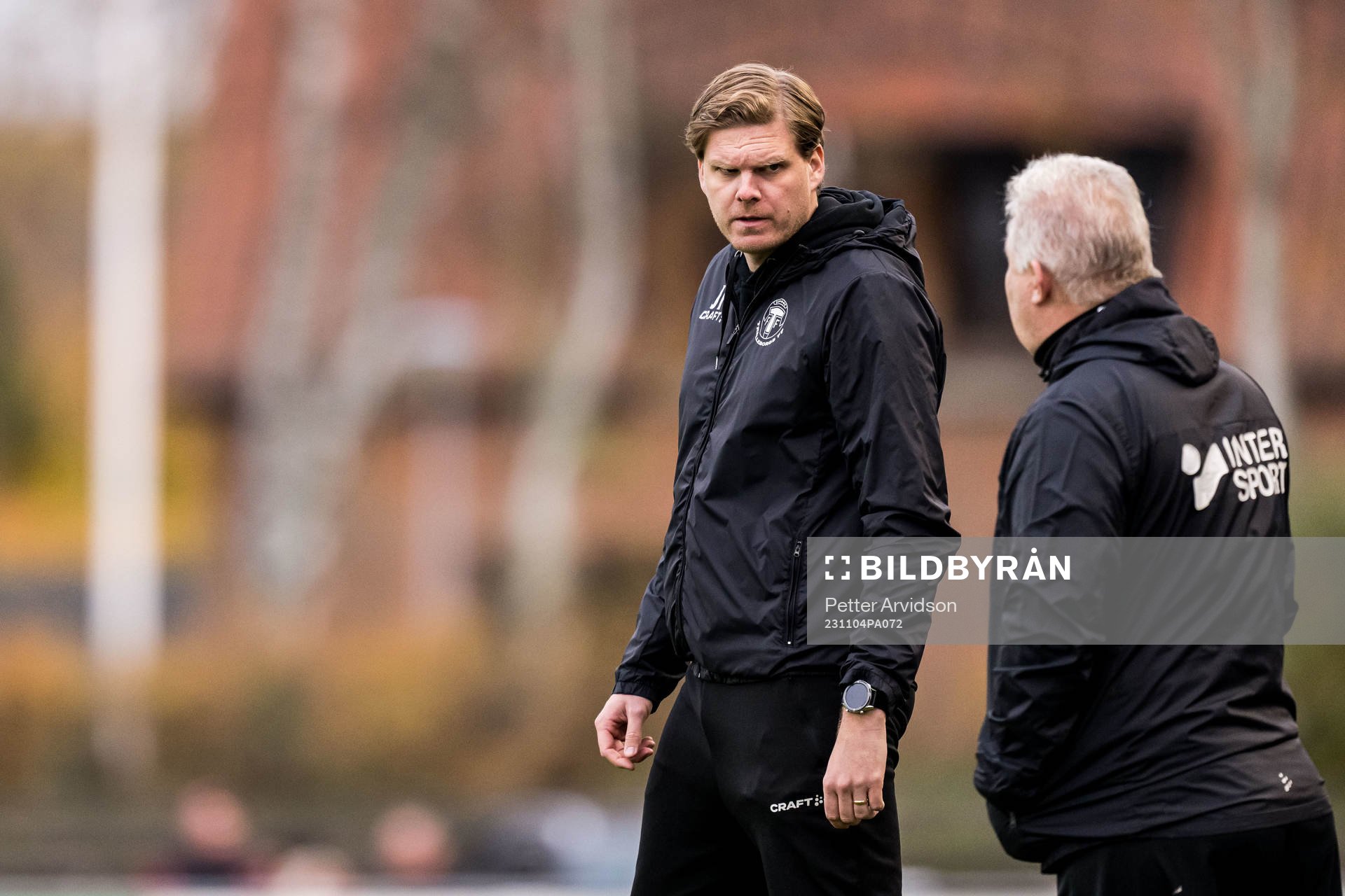 Trelleborgs tränare Joakim Felldin