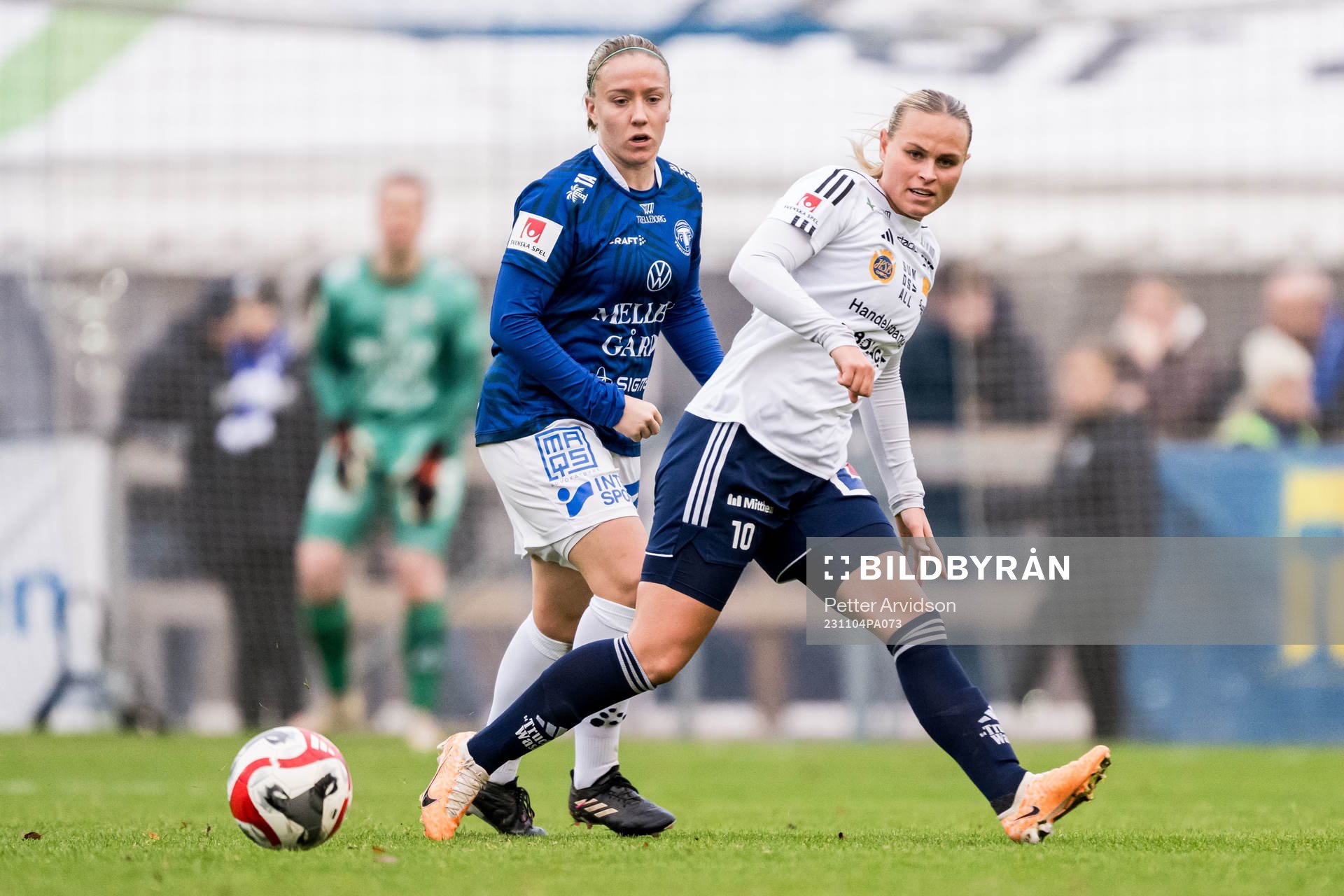 Trelleborgs Ebba Jahnfors och Sundsvalls Molly Wiklander