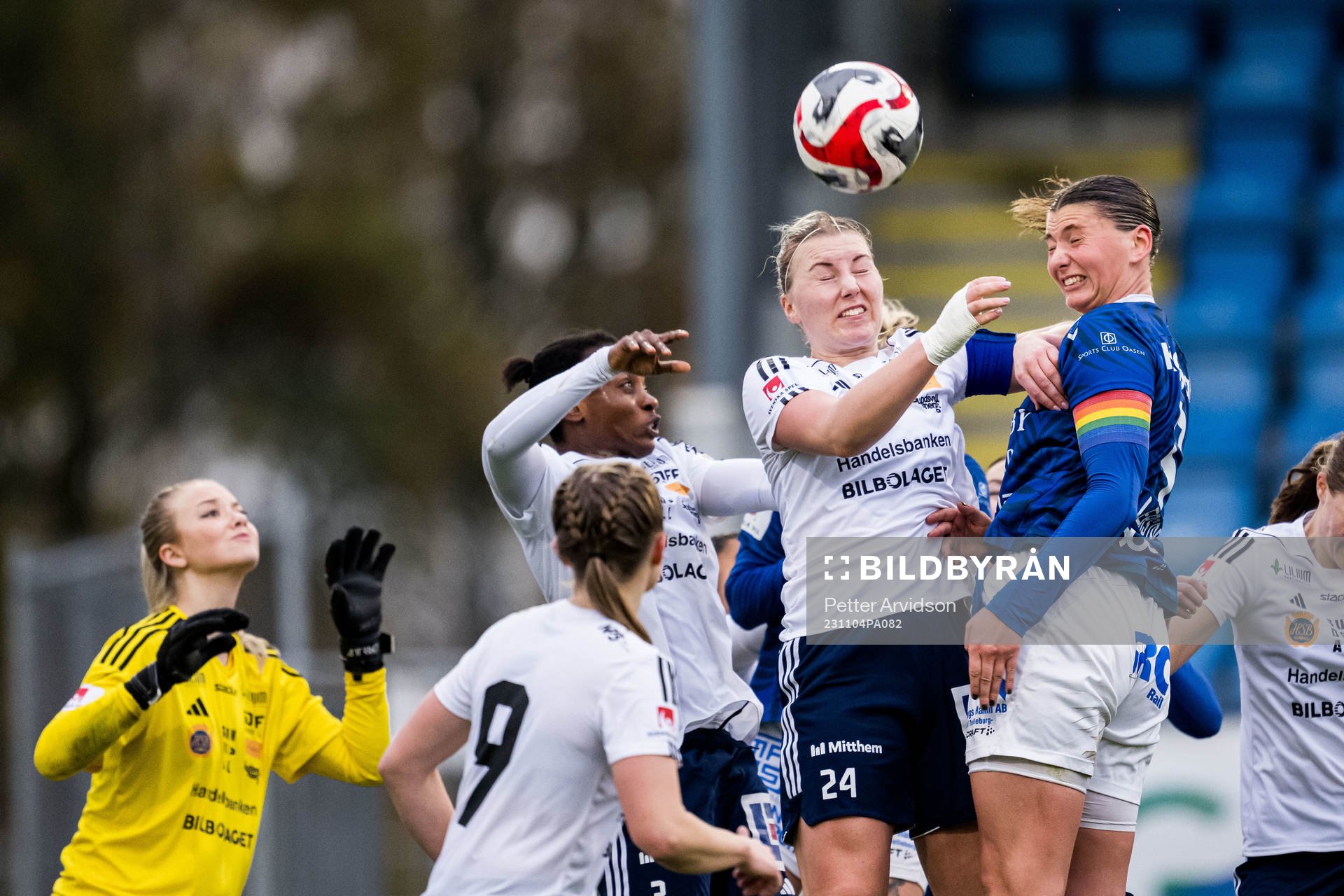 Sundsvalls Amanda Hagelberg och Trelleborgs Saga Ollerstam