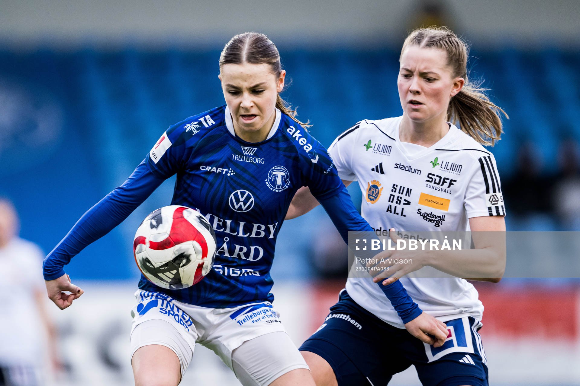 Trelleborgs Alice Egnér och Sundsvalls Sofia Vesterlund