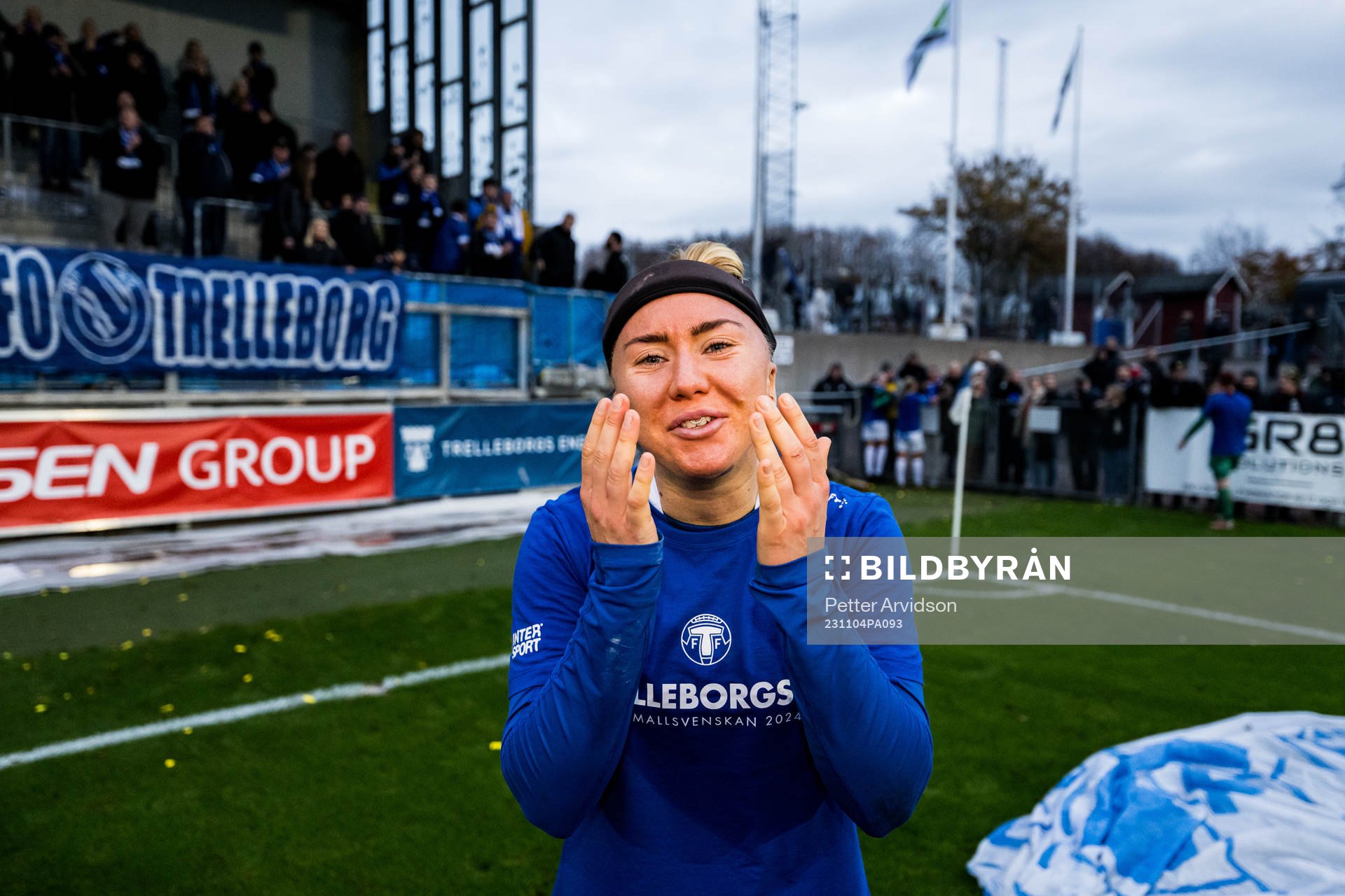 Trelleborgs Linnea Prambrant jublar