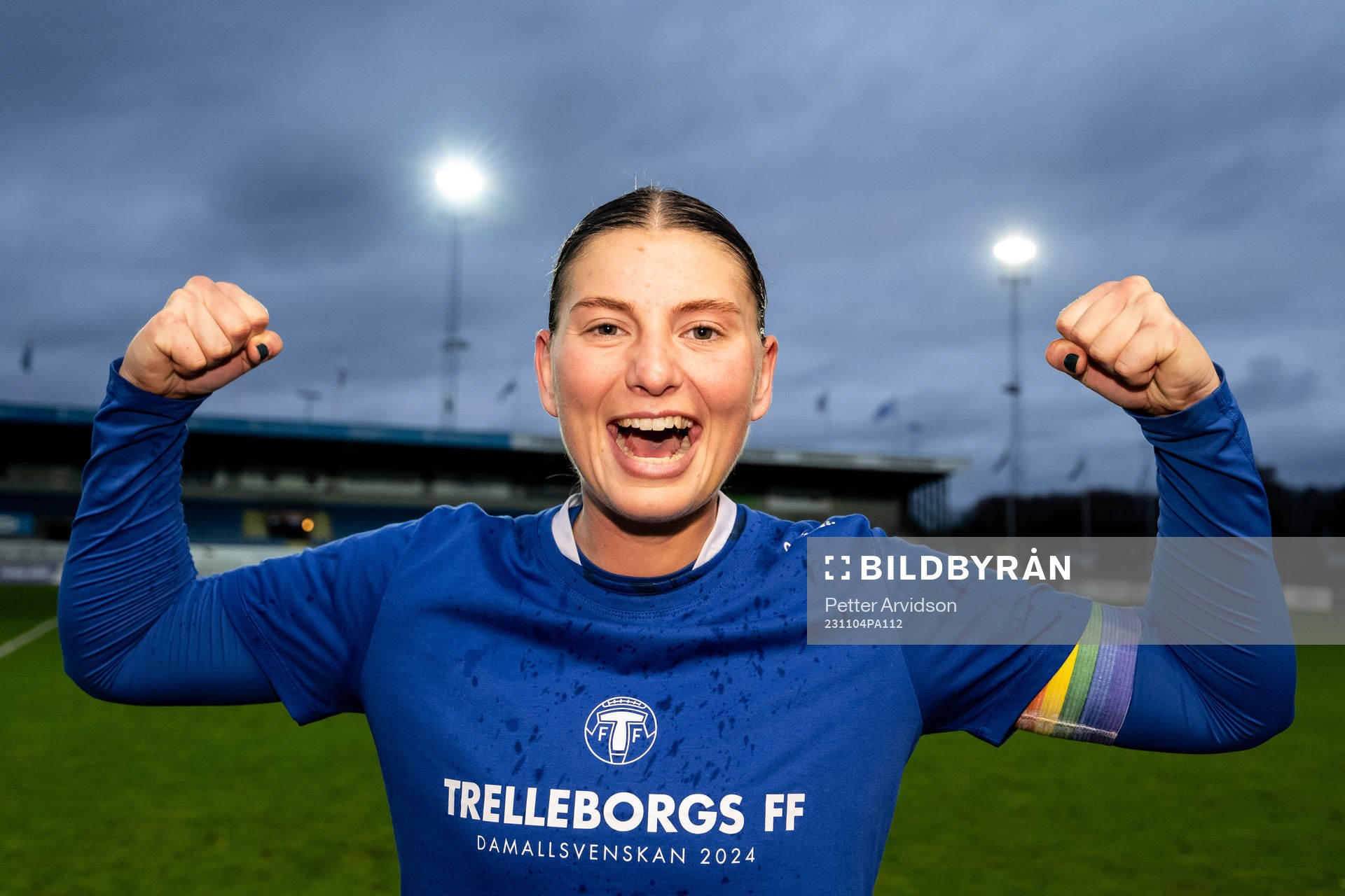 Trelleborgs Saga Ollerstam jublar