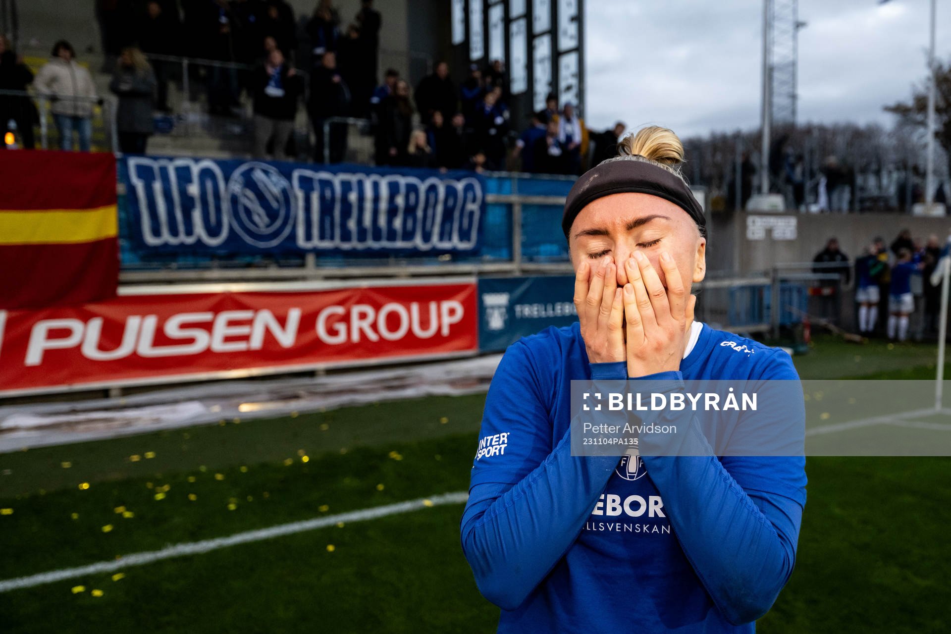 Trelleborgs Linnea Prambrant jublar