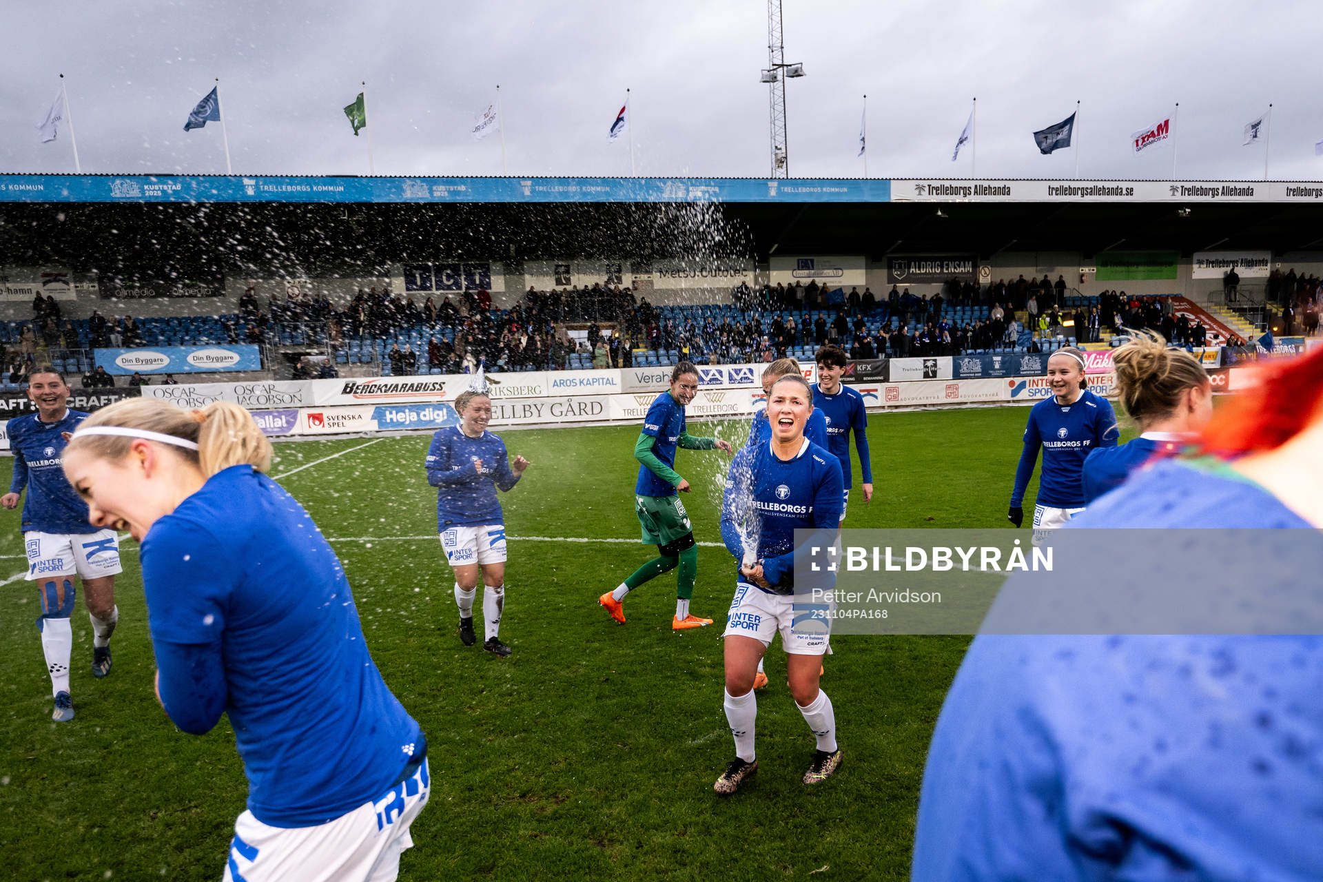Trelleborgs Elina Lenir jublar
