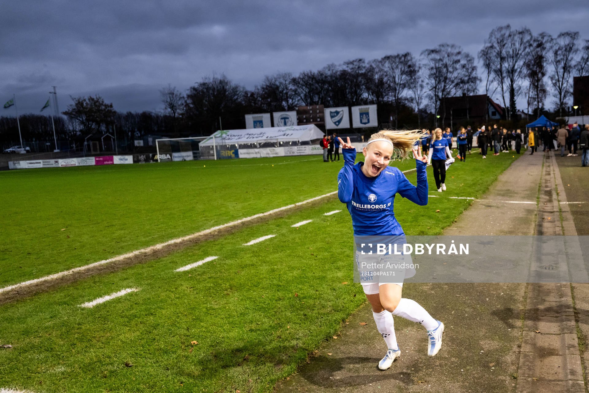Trelleborgs Lova Sternfeldt jublar