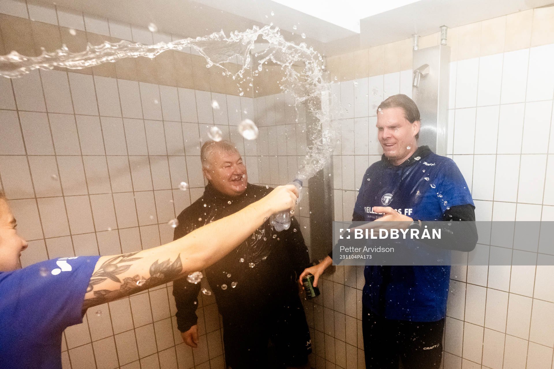 Trelleborgs assisterande tränare Hans Malmgren och