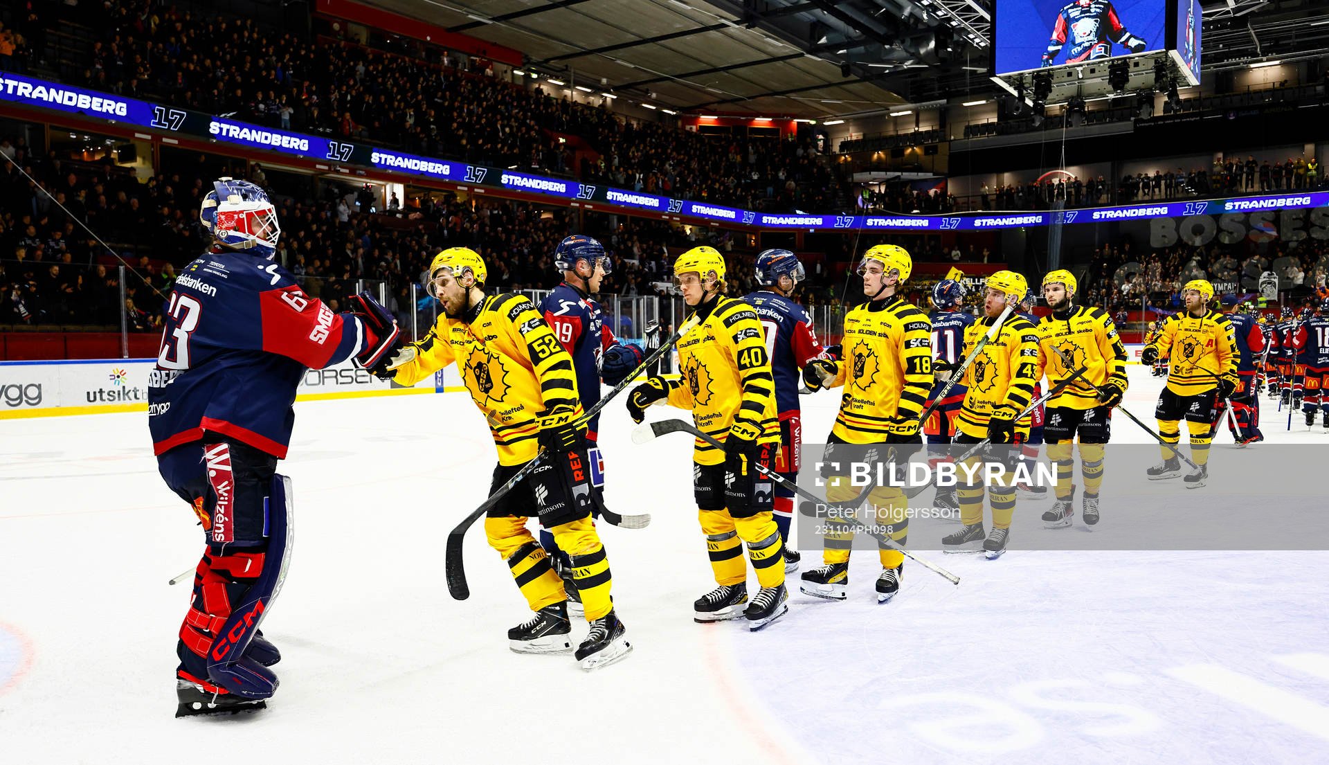 Linköpings målvakt Marcus Högberg höll nollan och