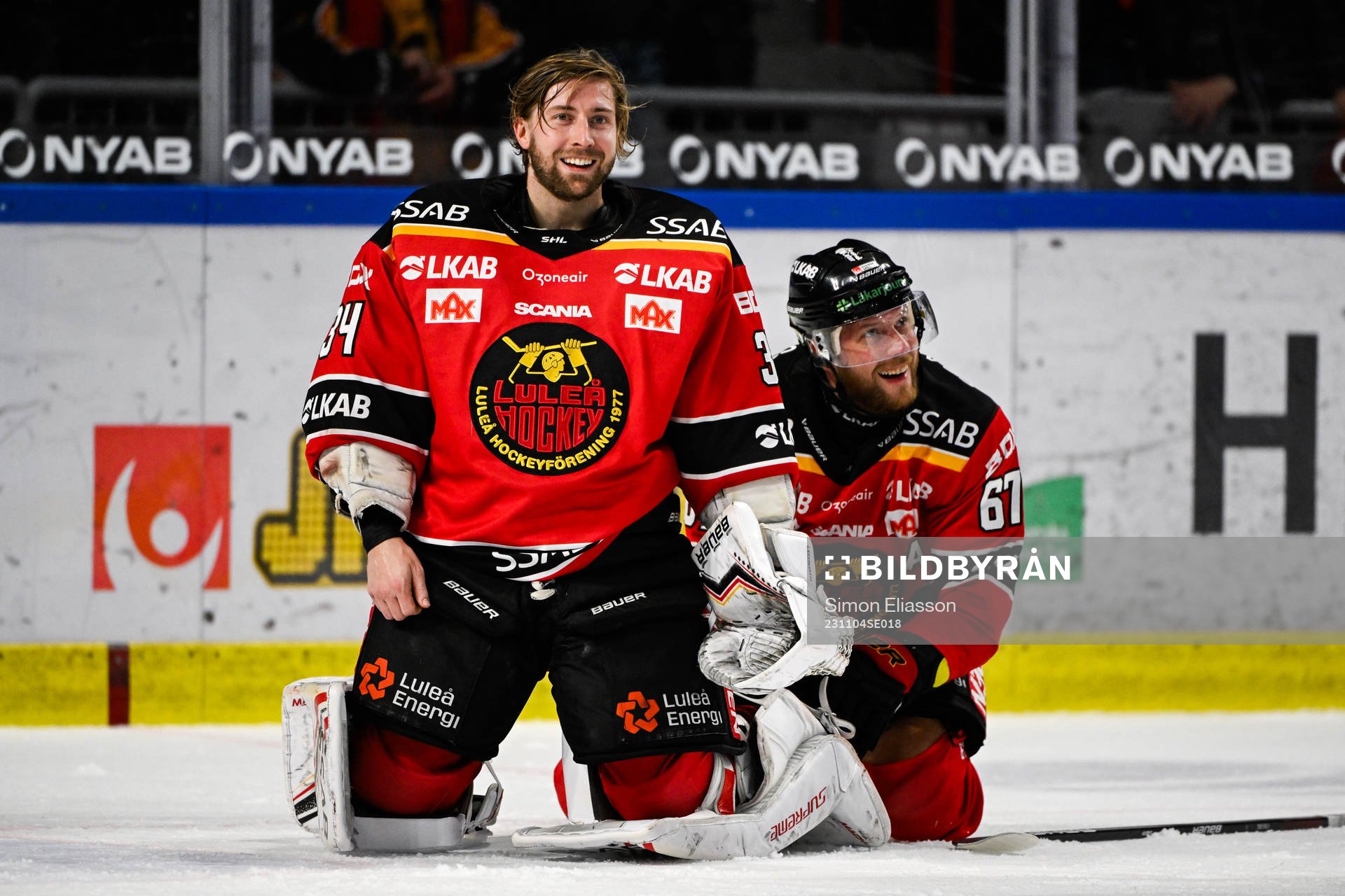 Luleås målvakt Joel Lassinantti har problem med