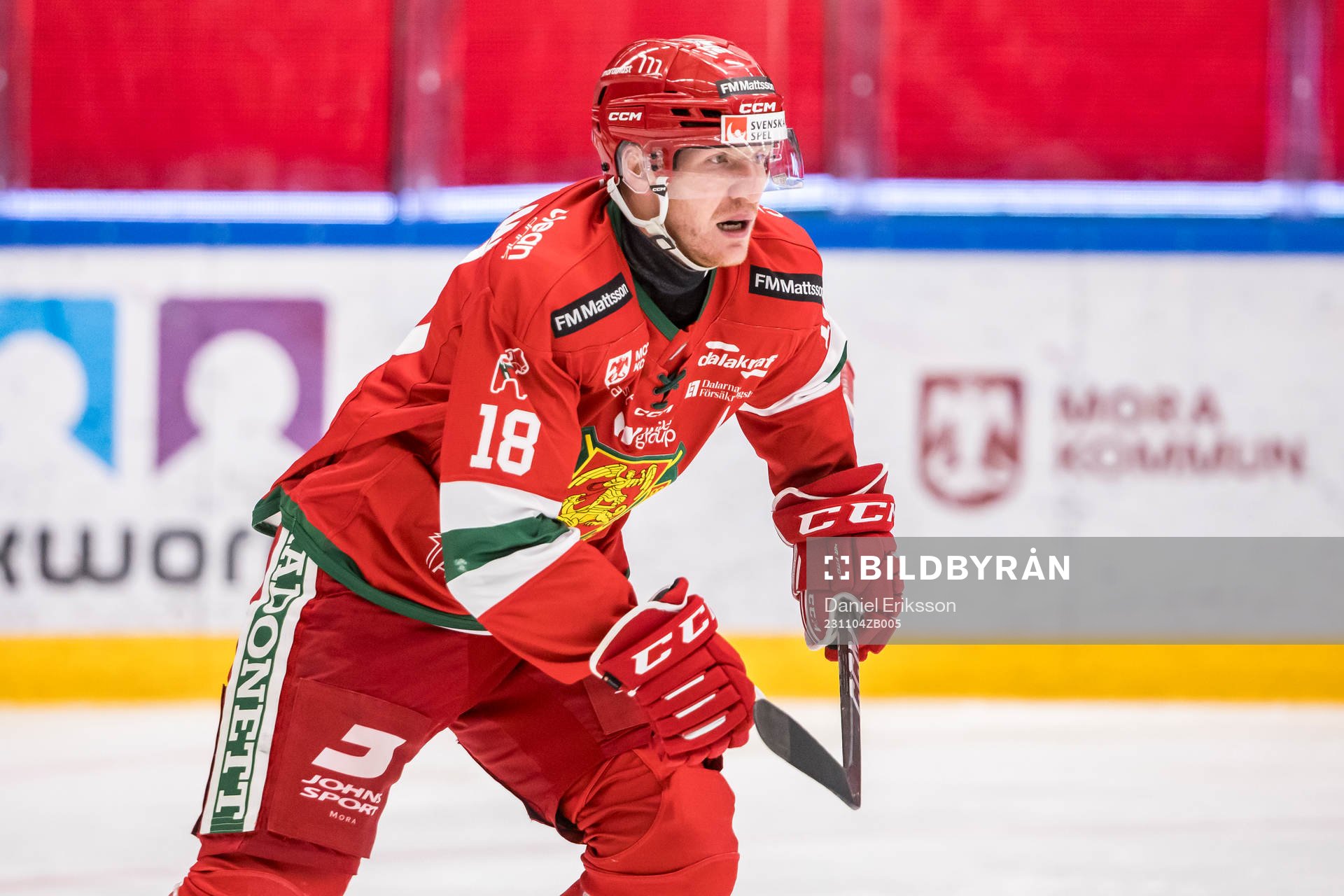 Moras Henrik Eriksson jubel