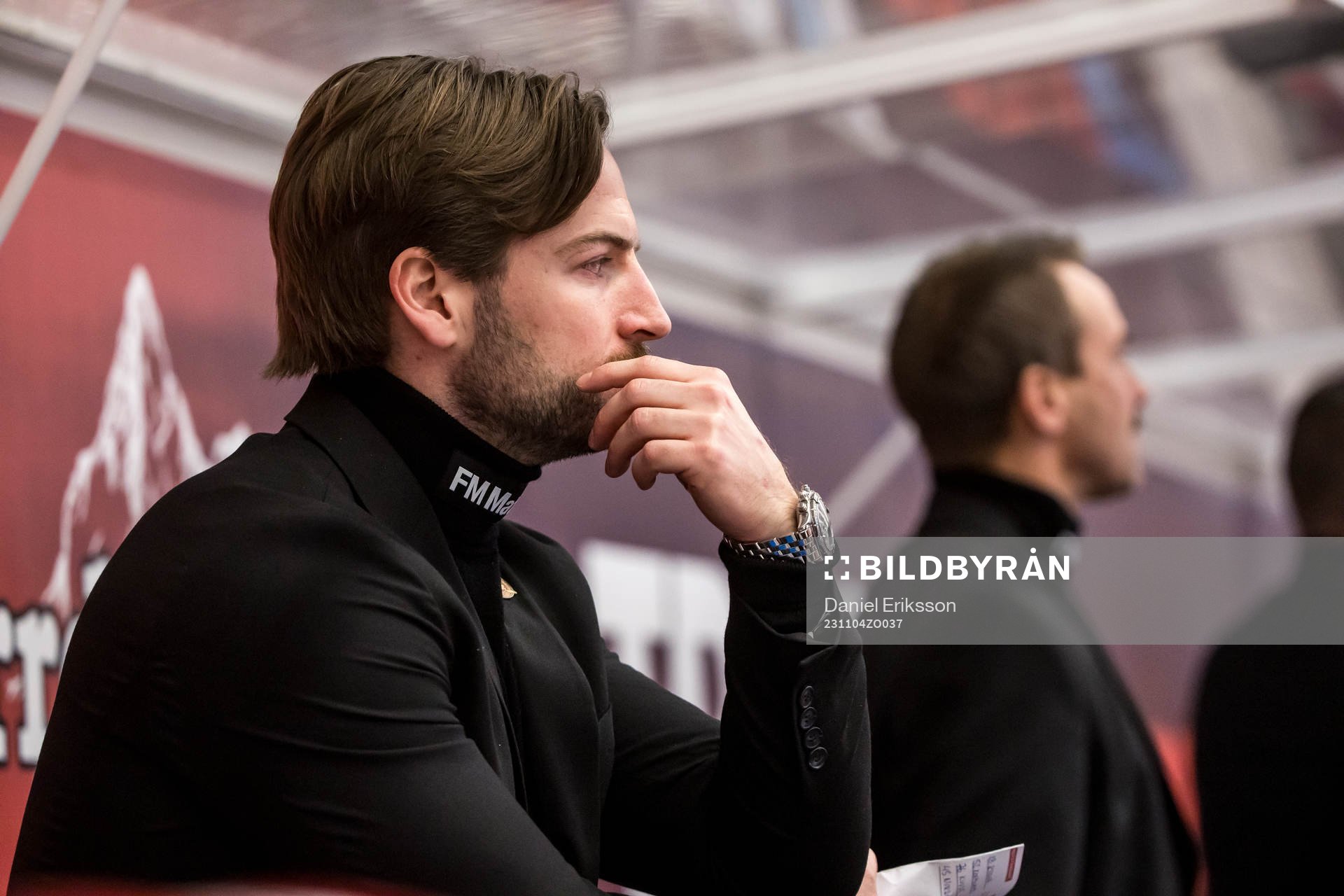 Moras assisterande tränare Fabian Gunnarsson