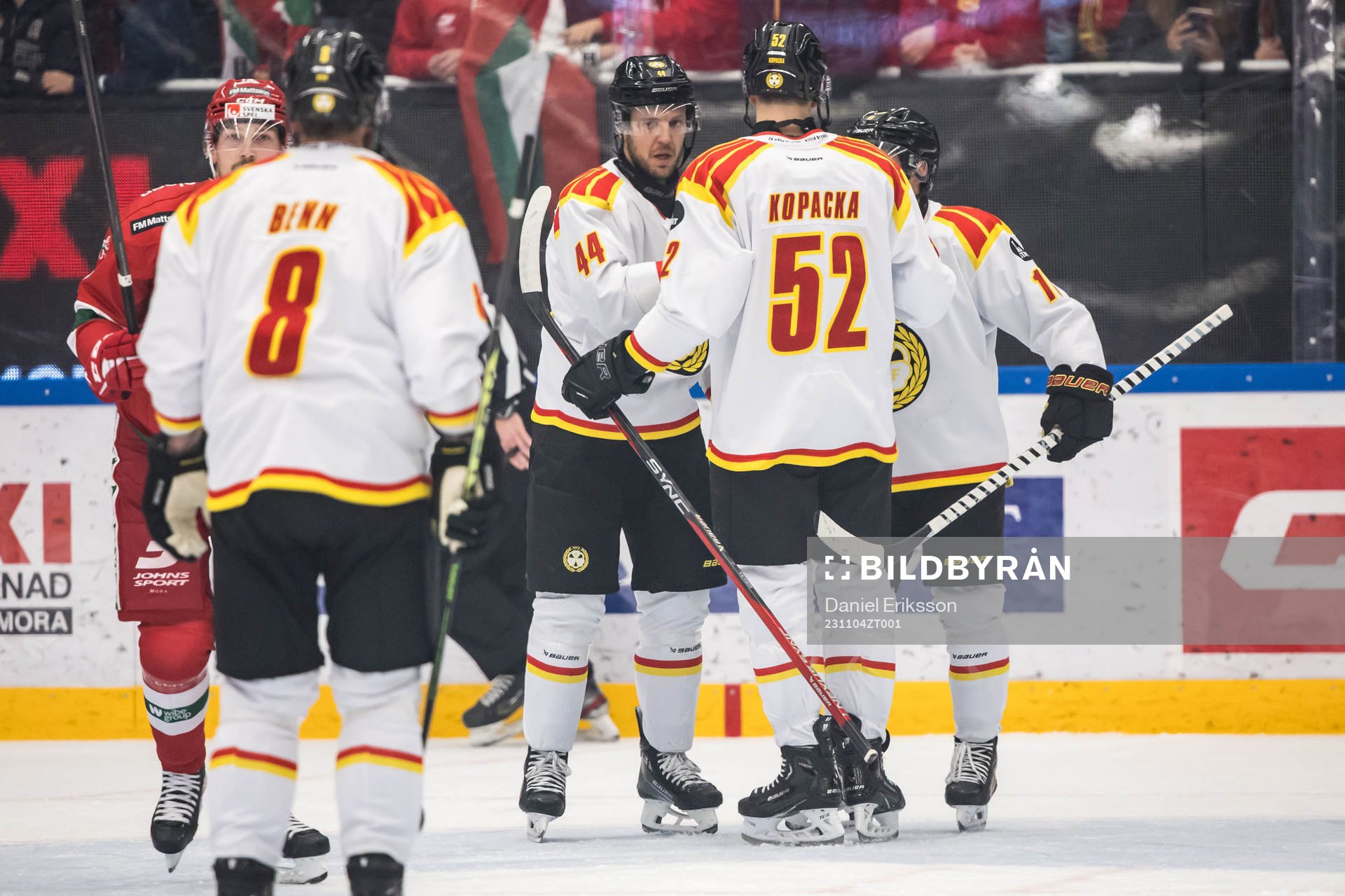 Brynäs IFs Linus Lindblom jublar