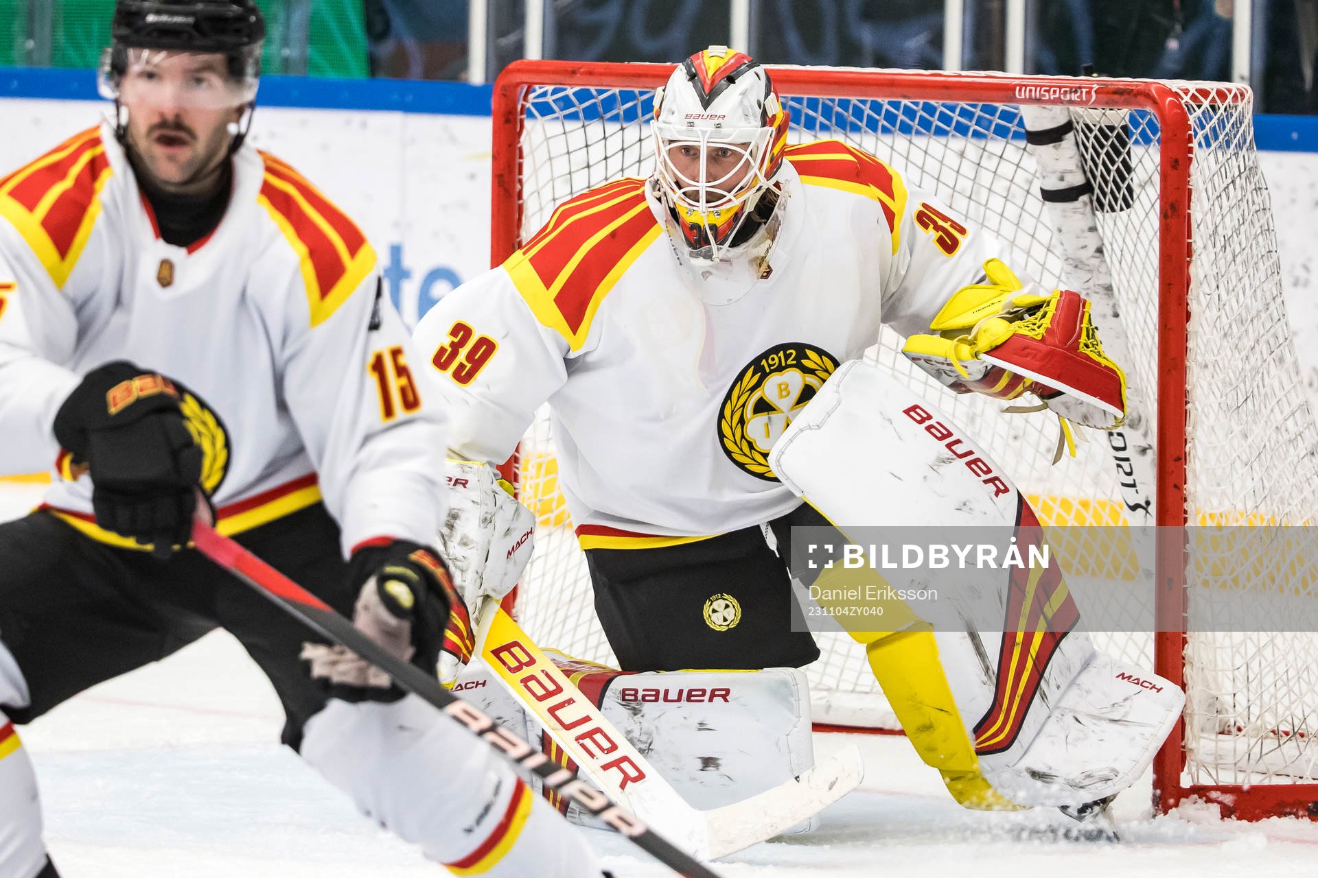 Brynäs målvakt Anders Lindbäck