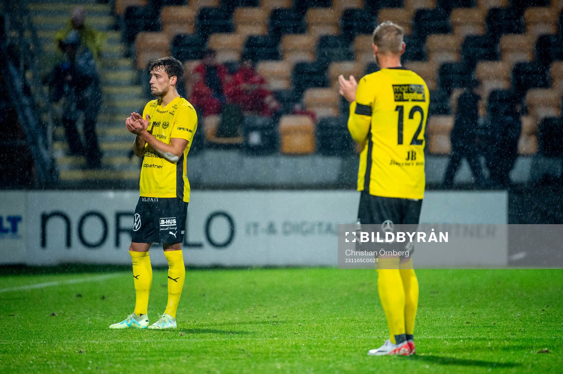 Mjällbys spelare deppar