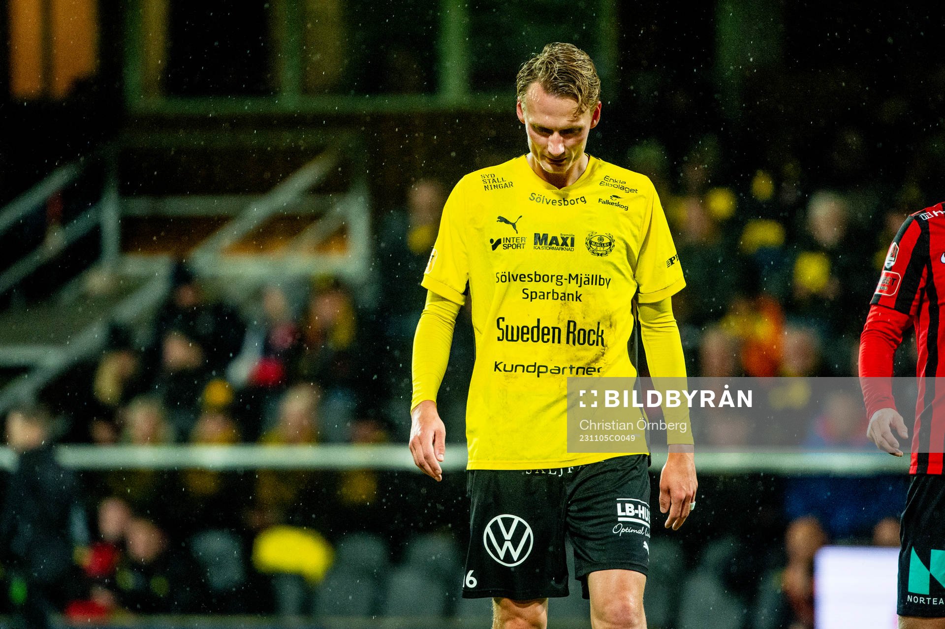 Mjällbys Alexander Johansson deppar