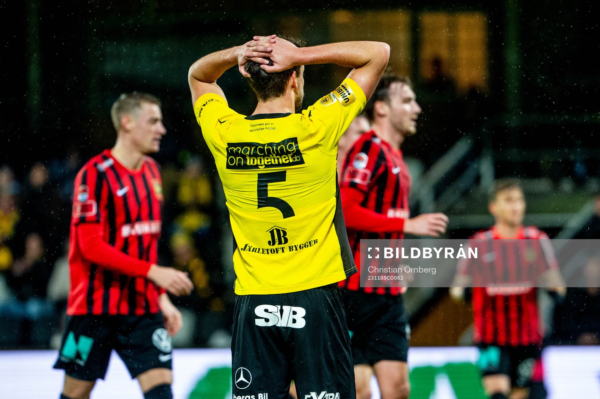 Mjällbys Colin Rösler deppar