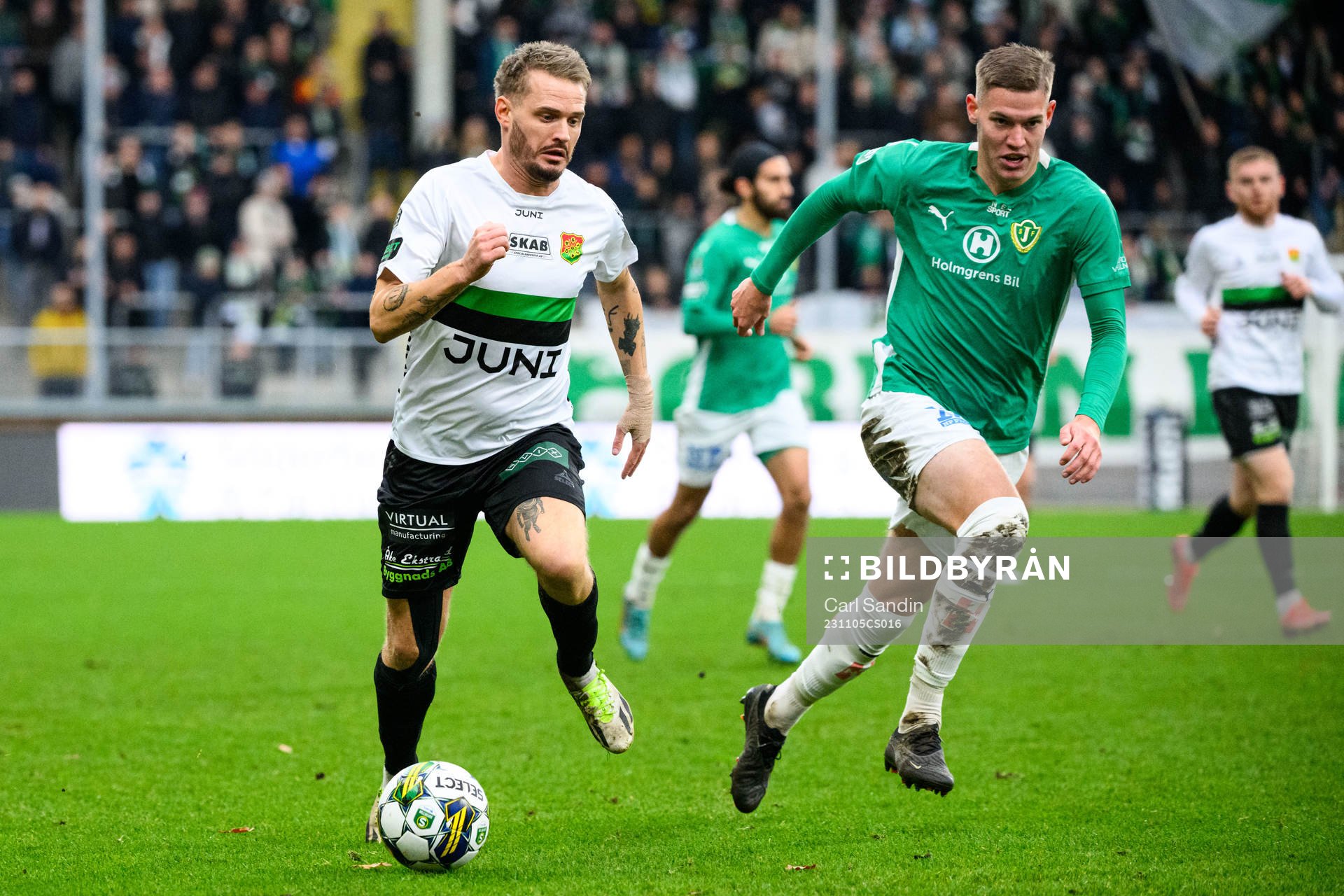 GAISs Joackim Åberg och Jönköpings Södras Taylor