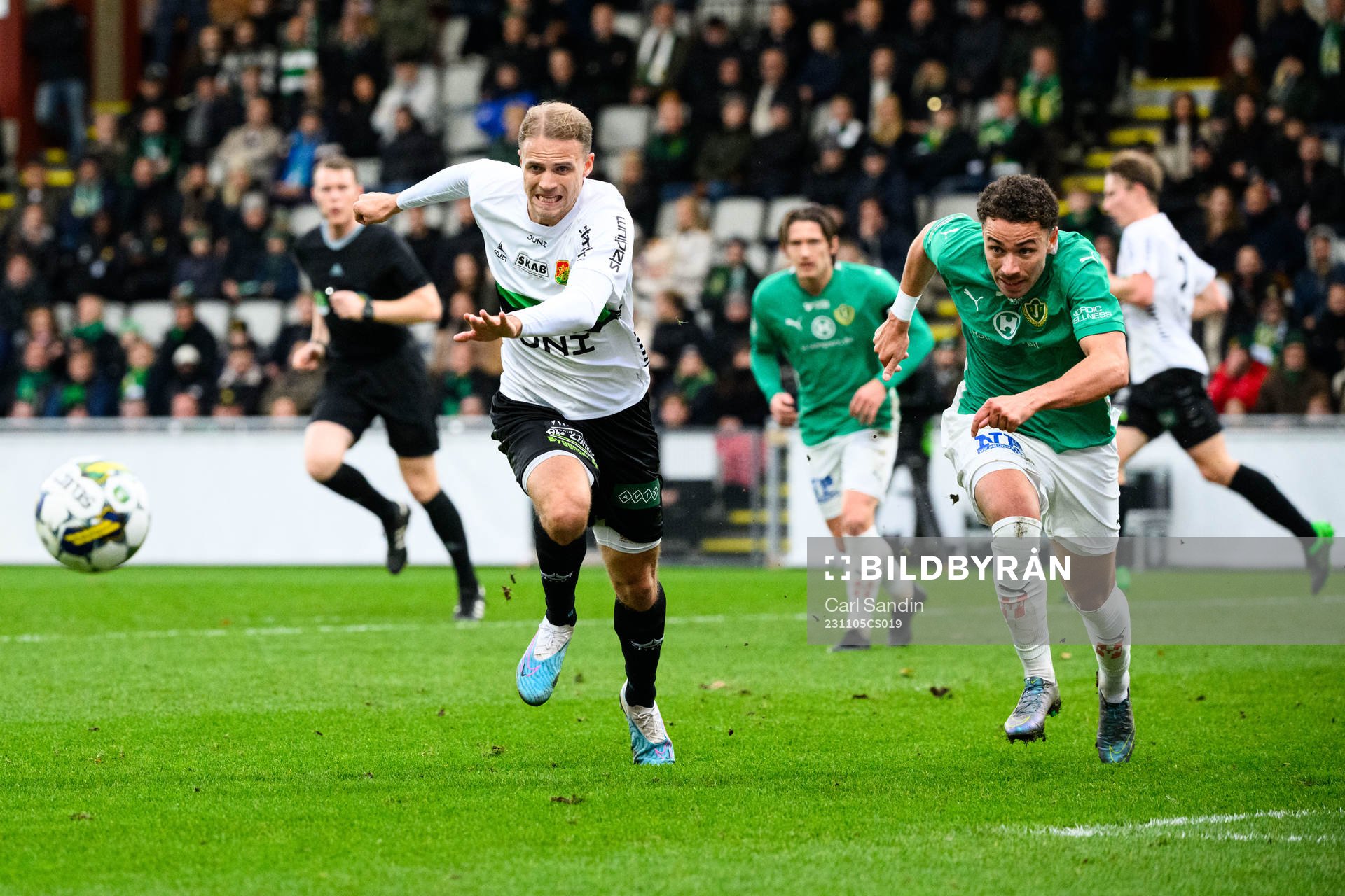 GAISs Gustav Lundgren och Jönköpings Södras Malkolm