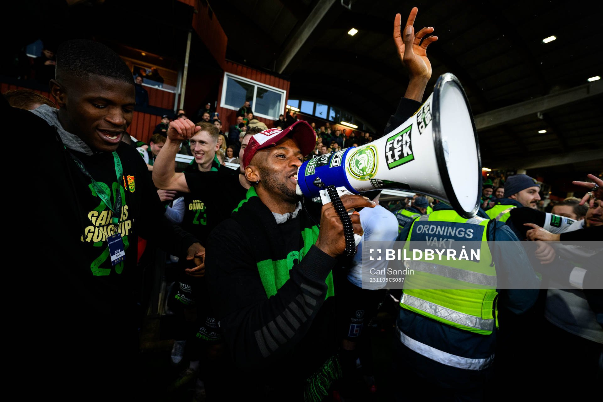GAISs spelare jublar över avancemang till Allsvenskan