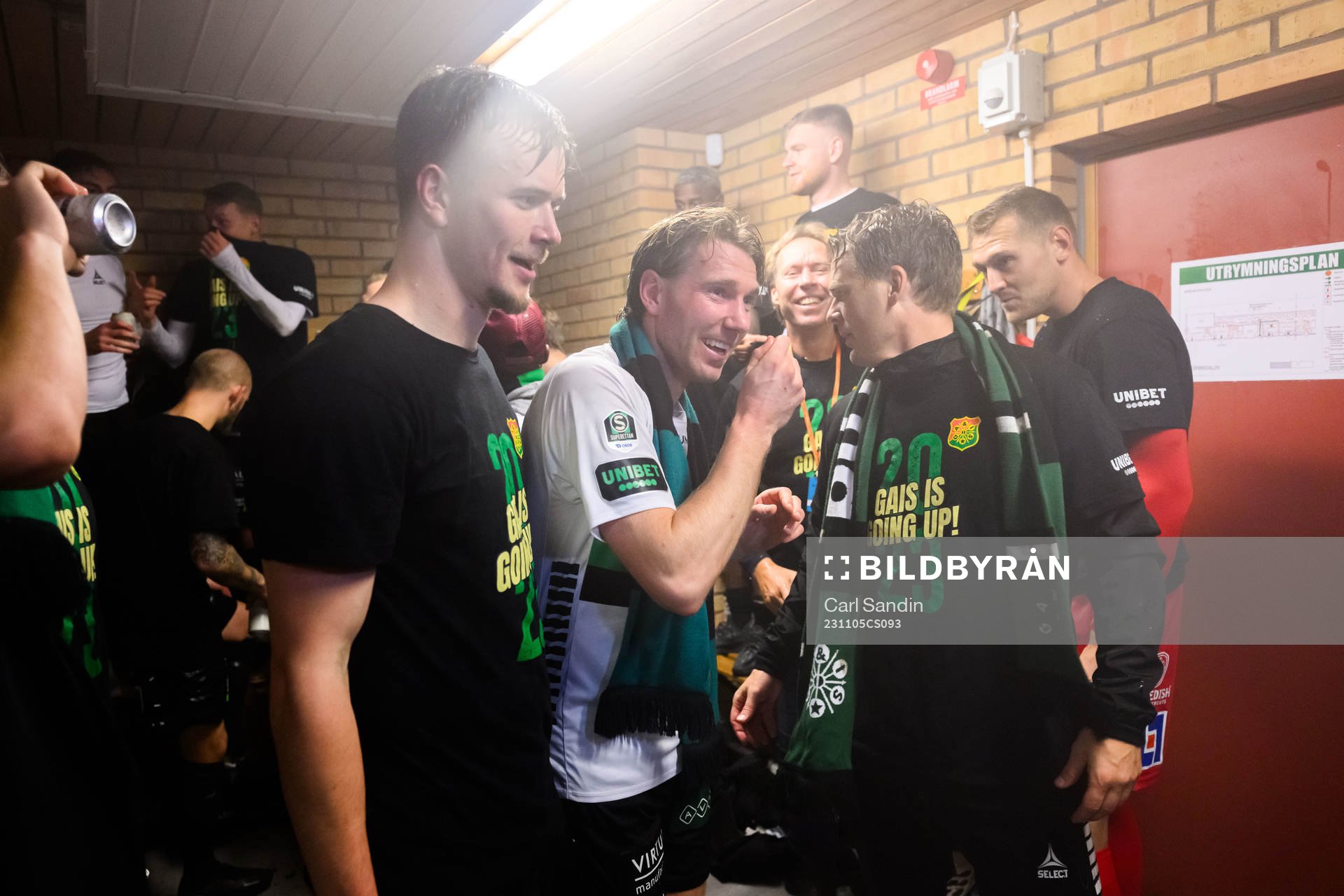 GAISs August Wängberg jublar över avancemang till
