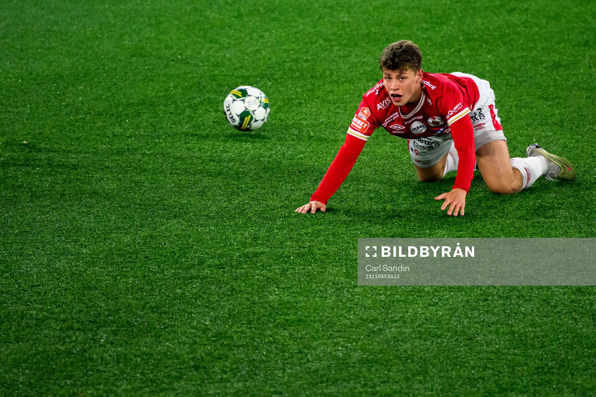Degerfors Gustav Lindgren reagerar
