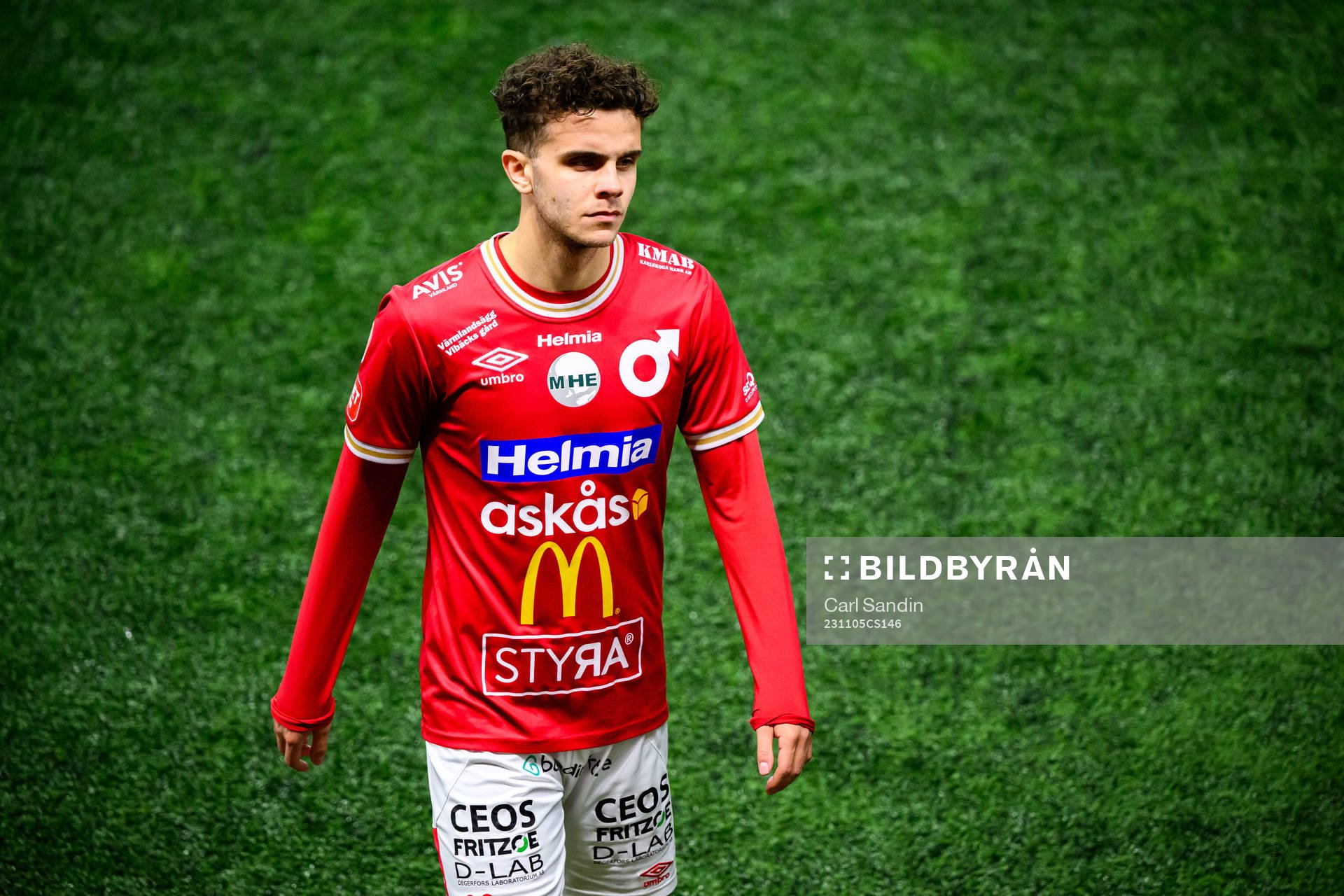 Degerfors Justin Salmon deppar