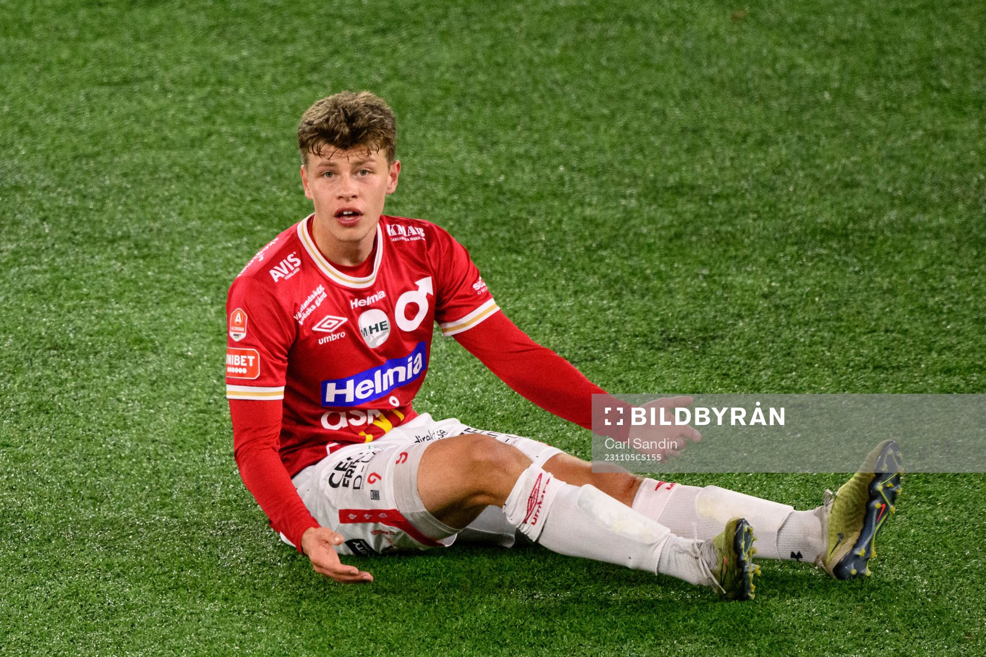 Degerfors Gustav Lindgren reagerar