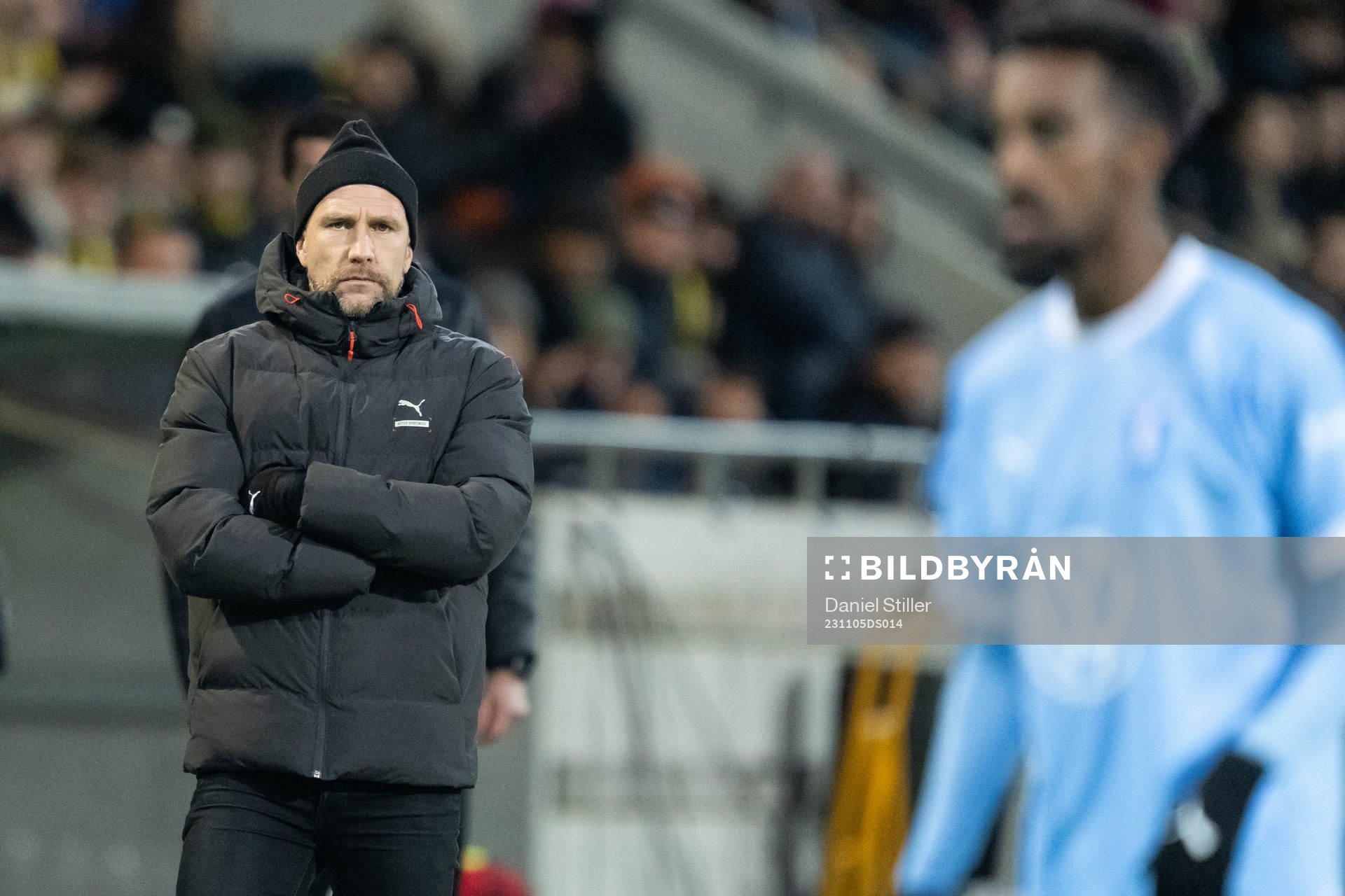 Malmö FFs tränare Henrik Rydström deppar