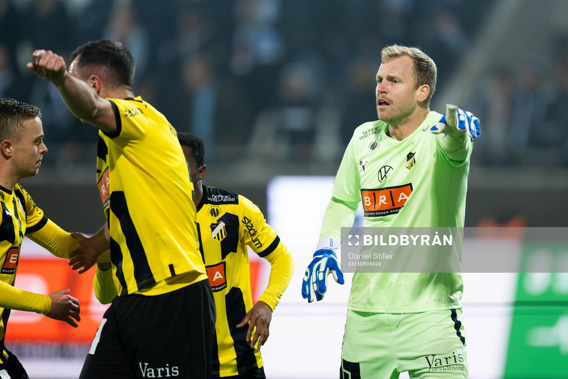 Häckens målvakt Peter Abrahamsson