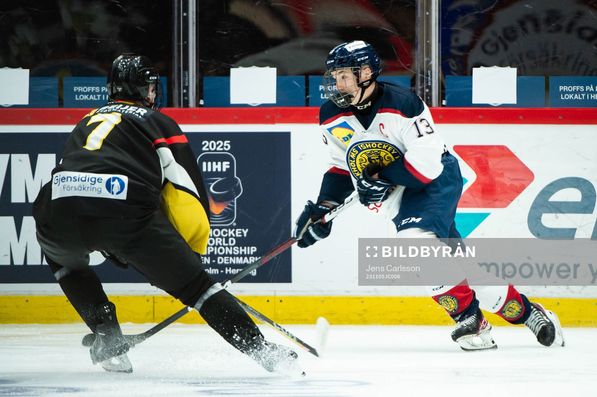 Södermanlands Patric Hellström och Stockholm Nords Viggo