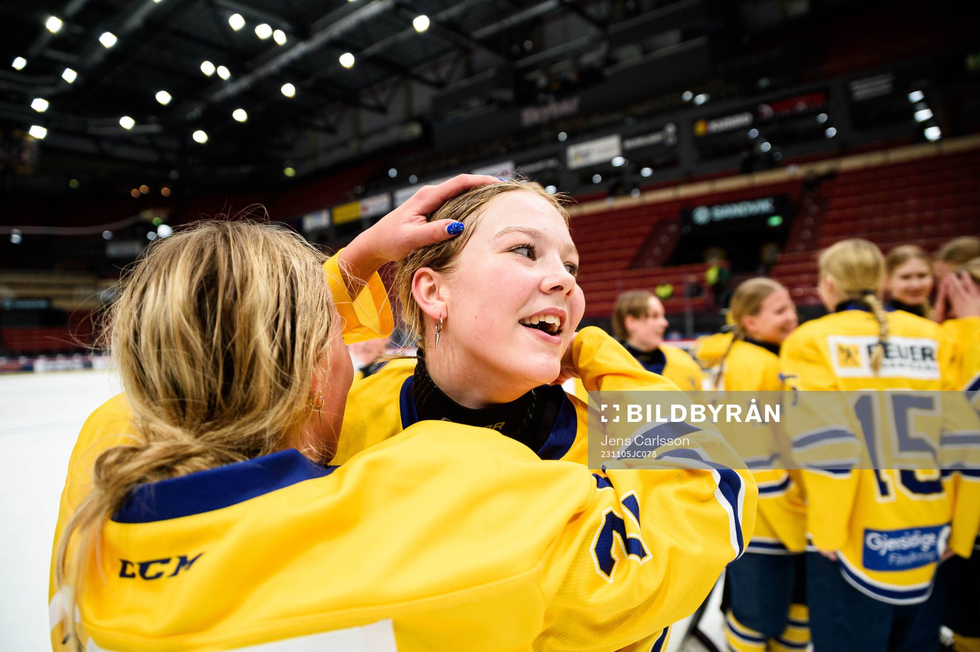 Dalarnas Kajsa Lindmark jublar