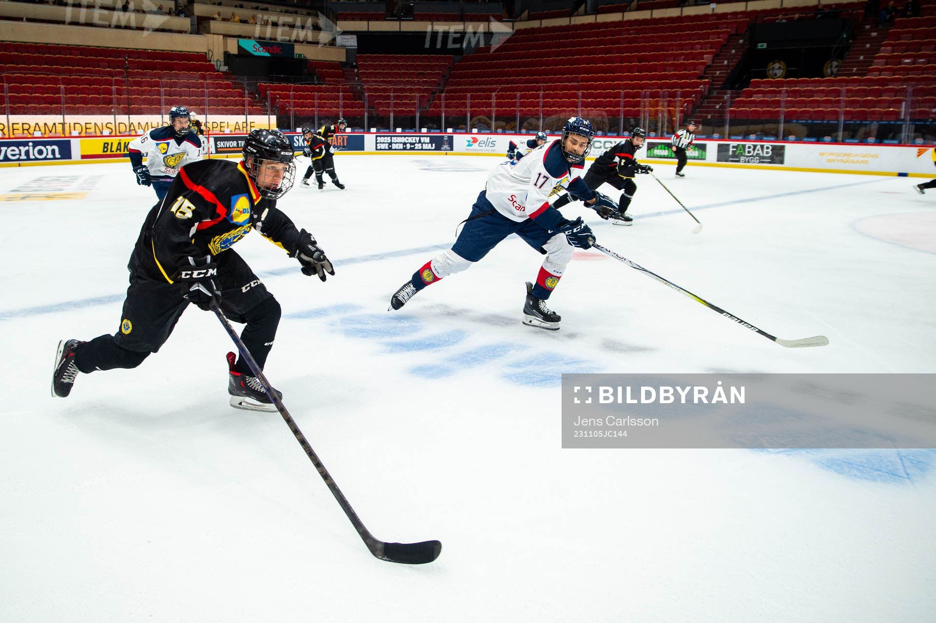 Södermanlands Albin Kihlman och Stockholm Nords Oscar
