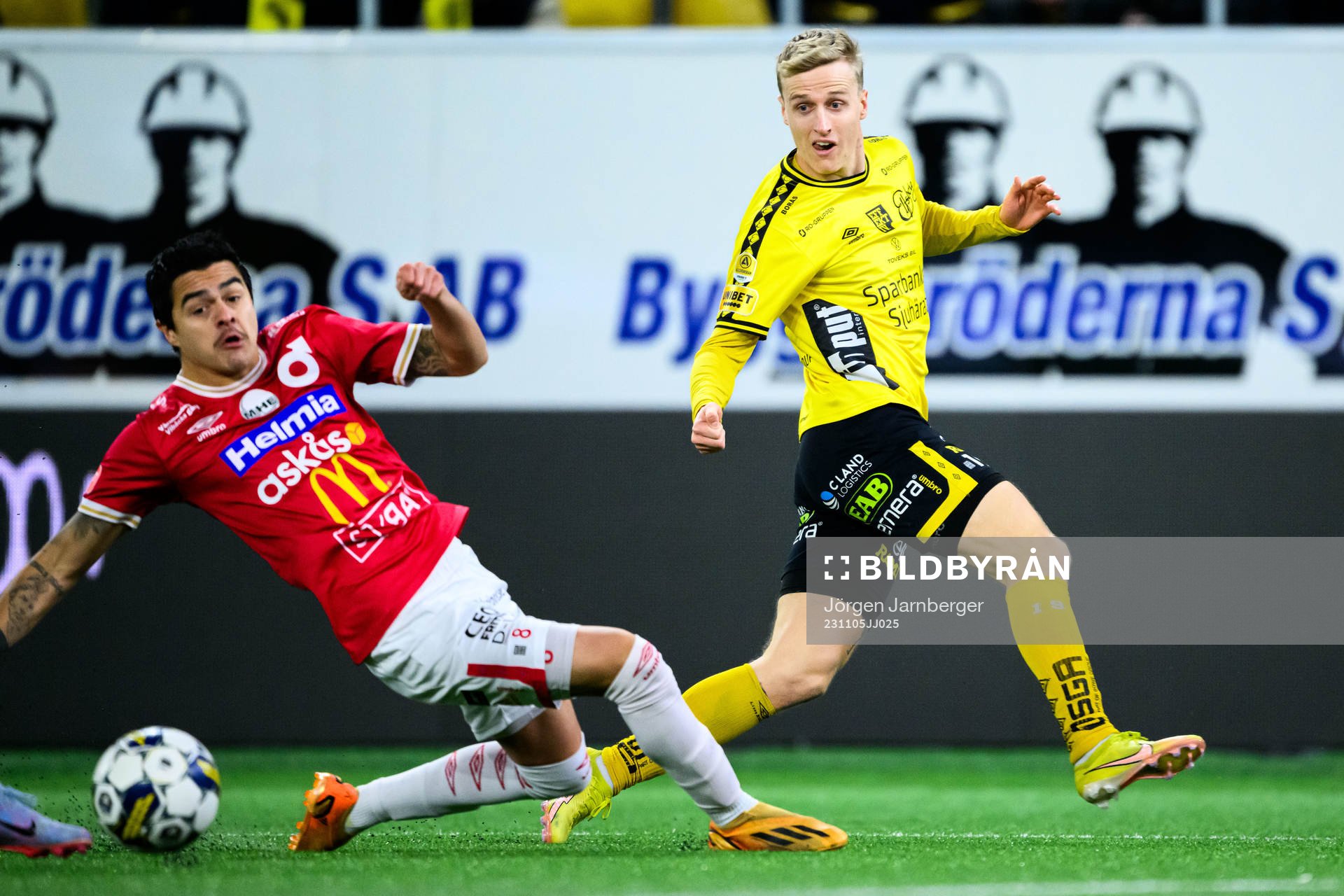 Degerfors Diego De Jesus Campos Ballestero och Elfsborgs