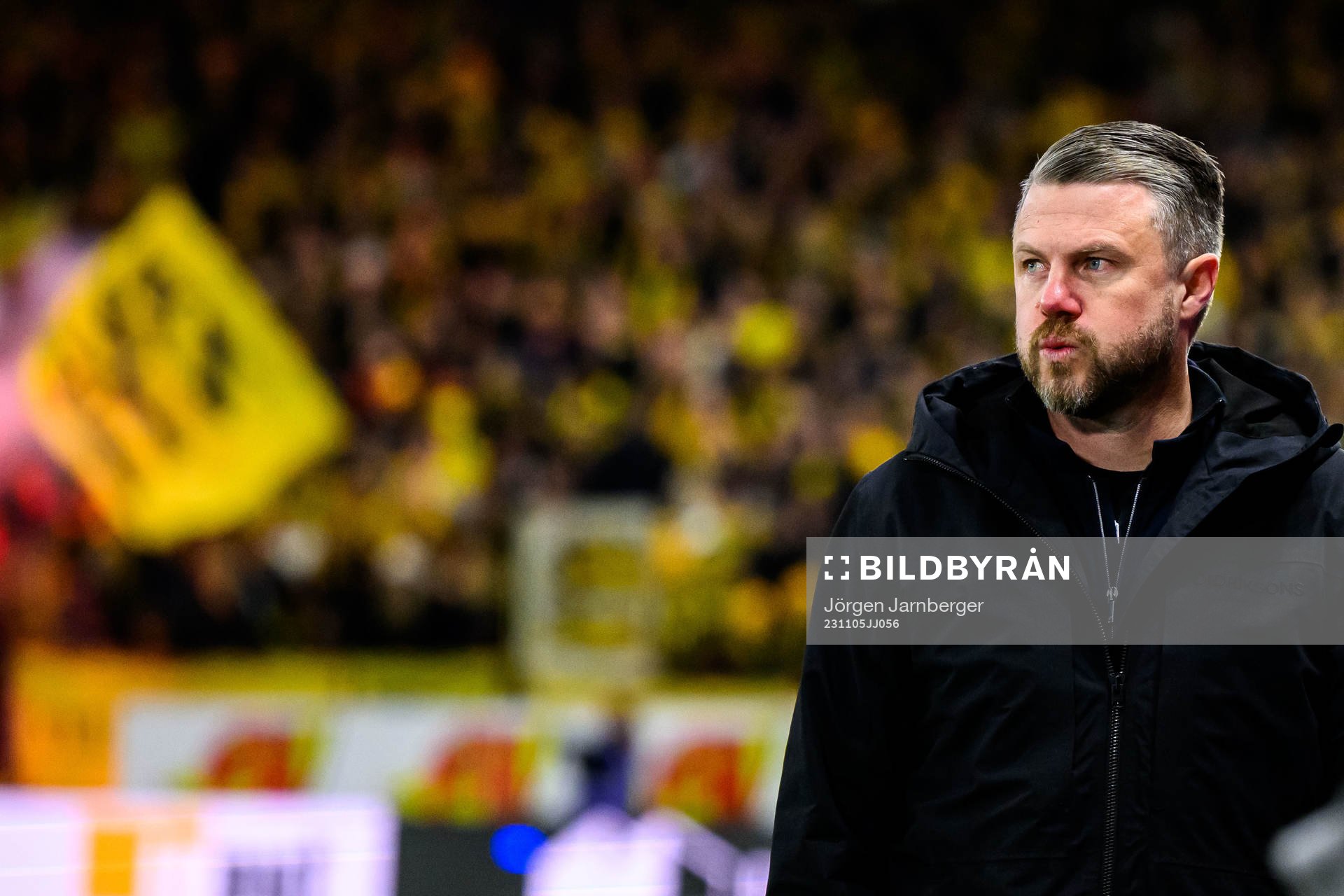 Elfsborgs manager Jimmy Thelin deppar
