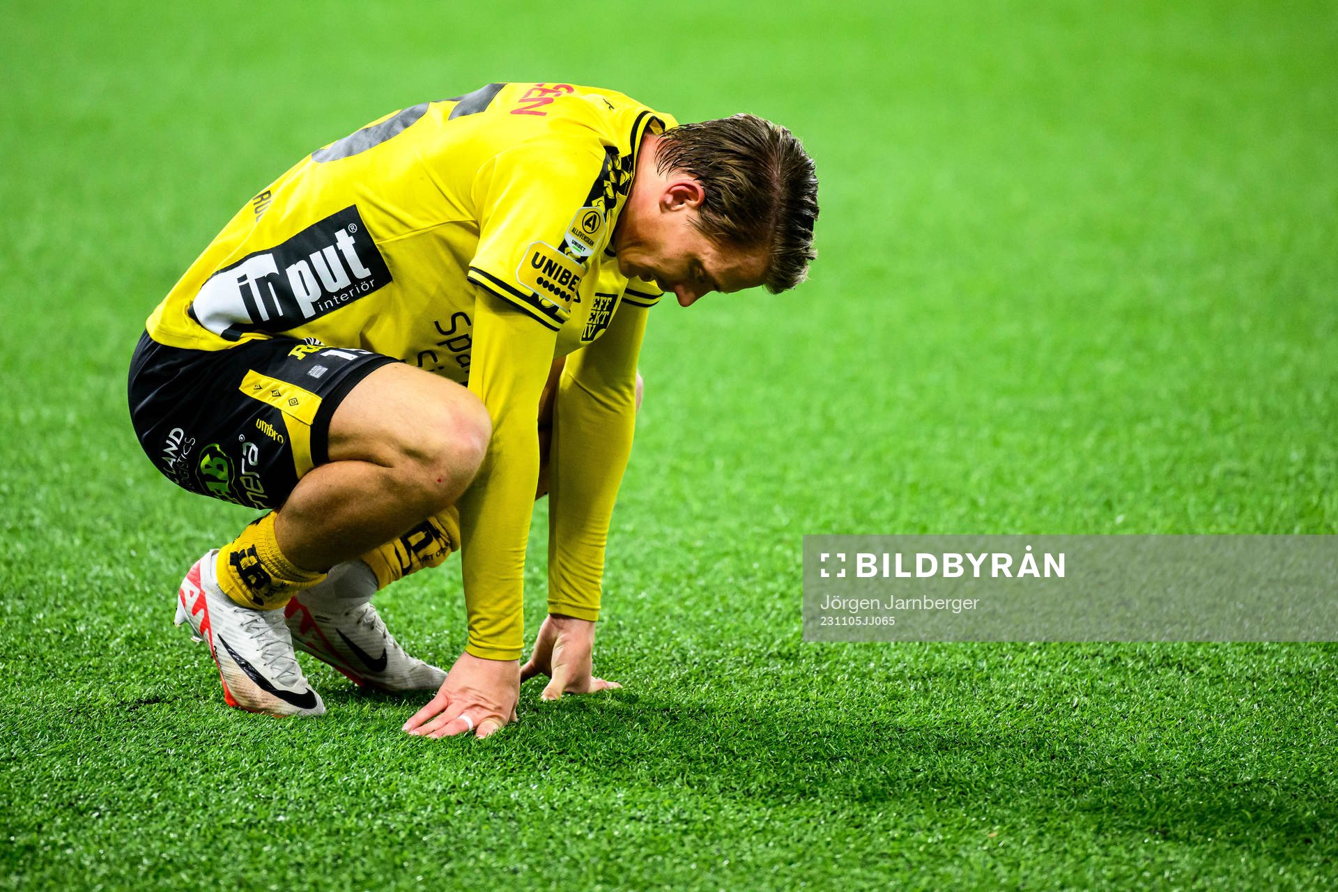 Elfsborgs Simon Hedlund deppar