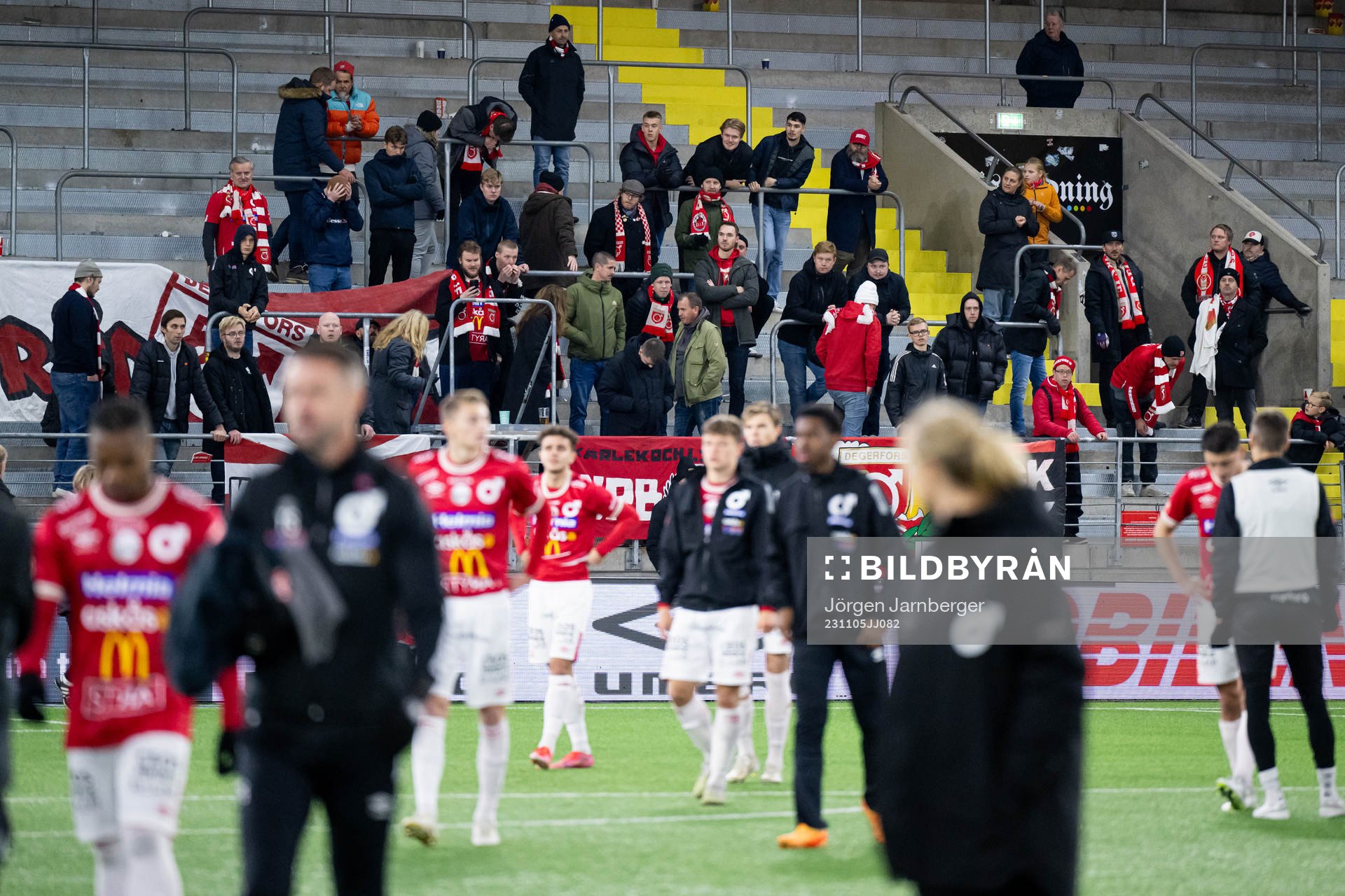 Degerfors supportrar deppar