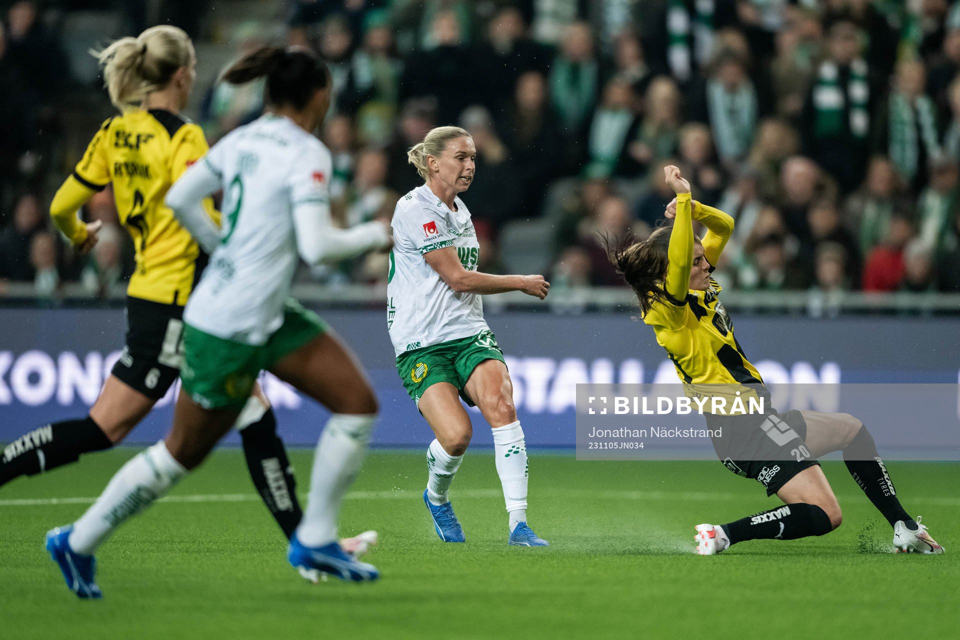 Hammarbys Jonna Andersson gör 3-0