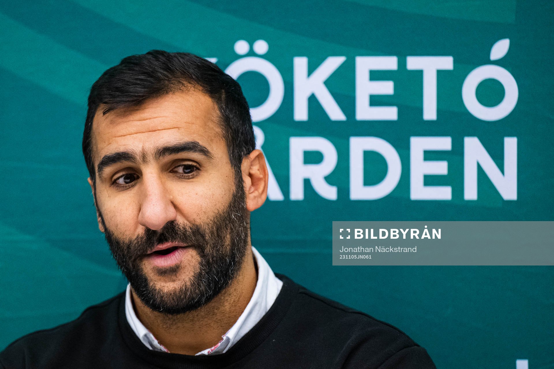 Häckens tränare Mak Lind